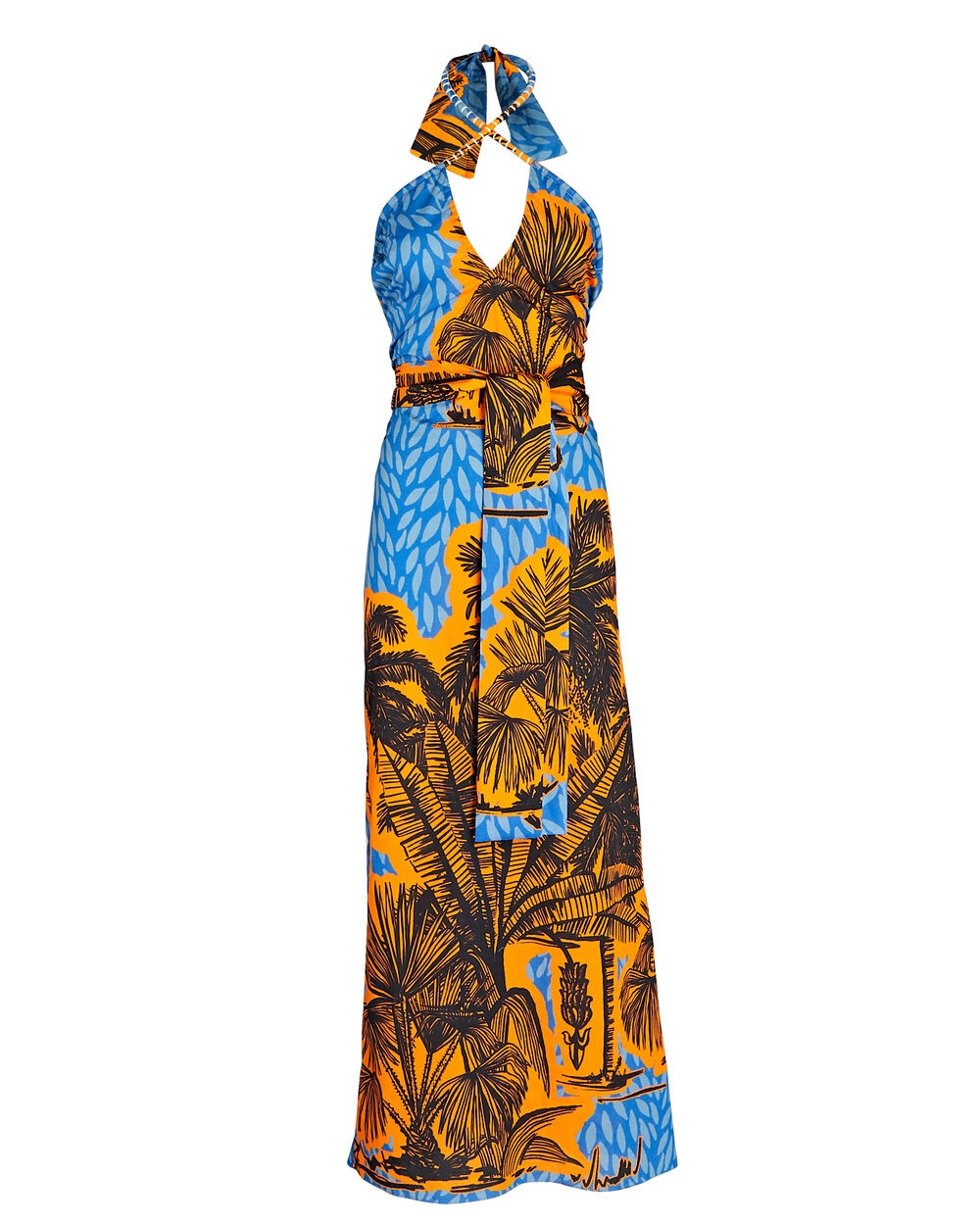 Vida Salvaje Printed Voile Maxi Dress - 1