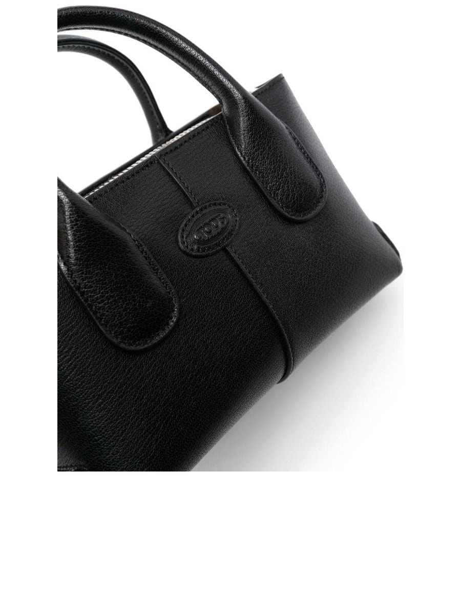 Tods Smooth Grain Textured Shoulder Bag - 4