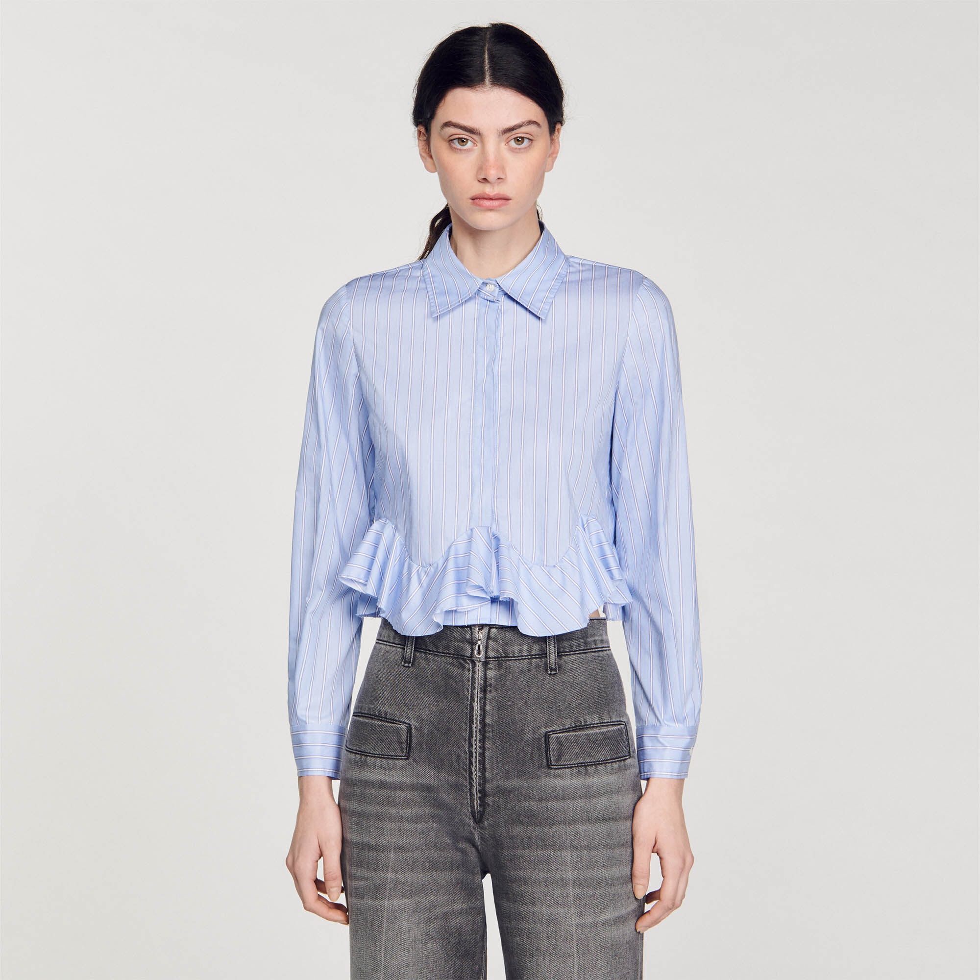 STRIPY POPLIN SHIRT - 5