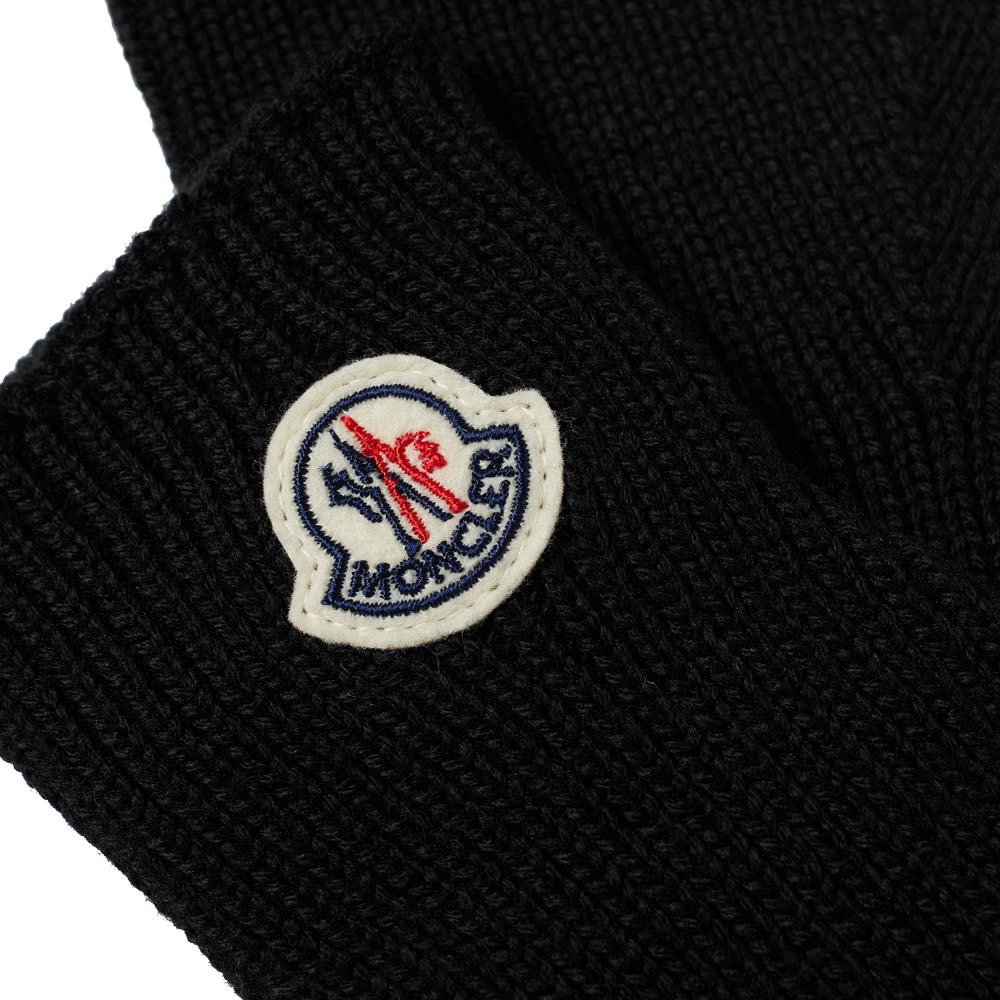 Moncler Logo Wool Gloves - 2