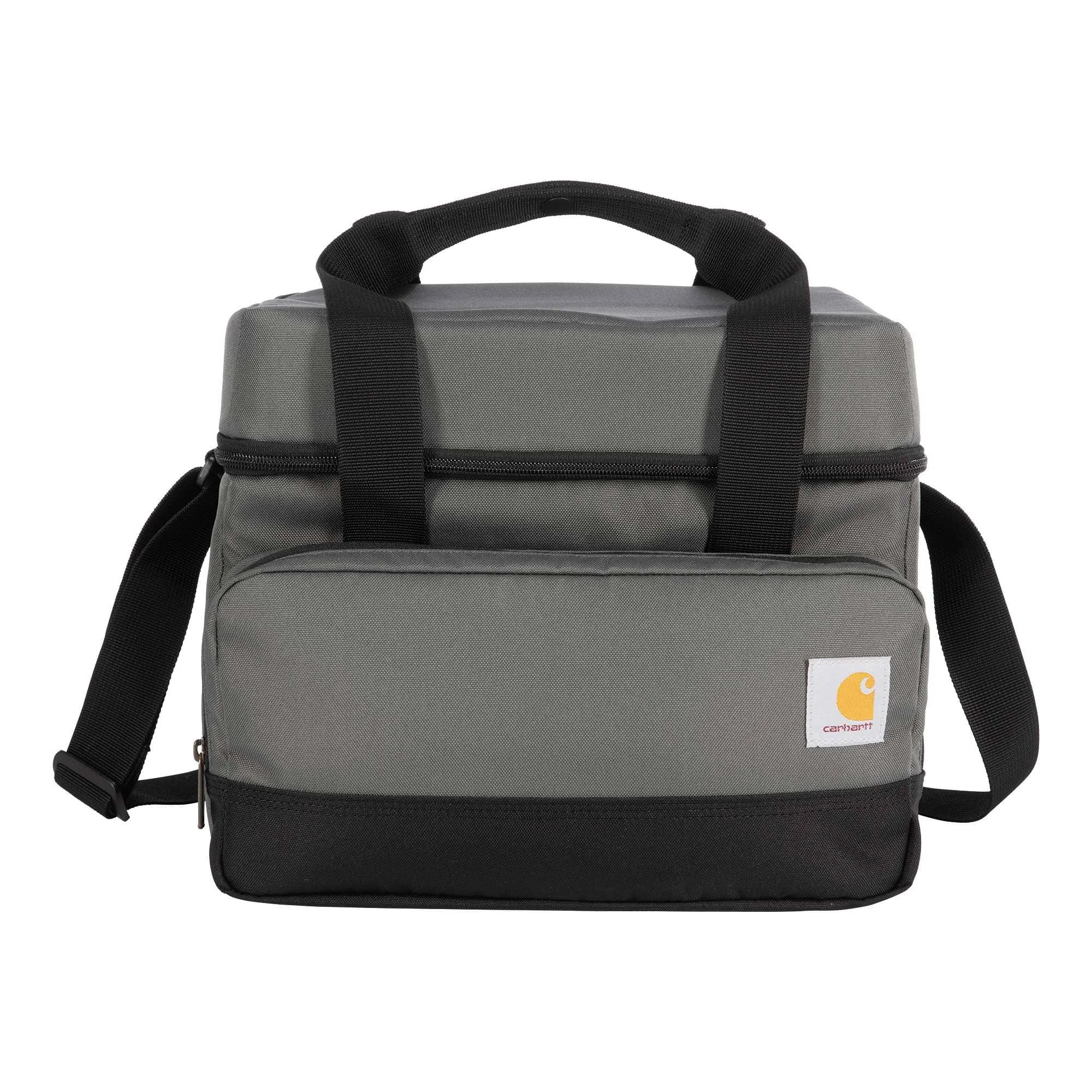Insulated 18 Can Two Compartment Cooler - 1