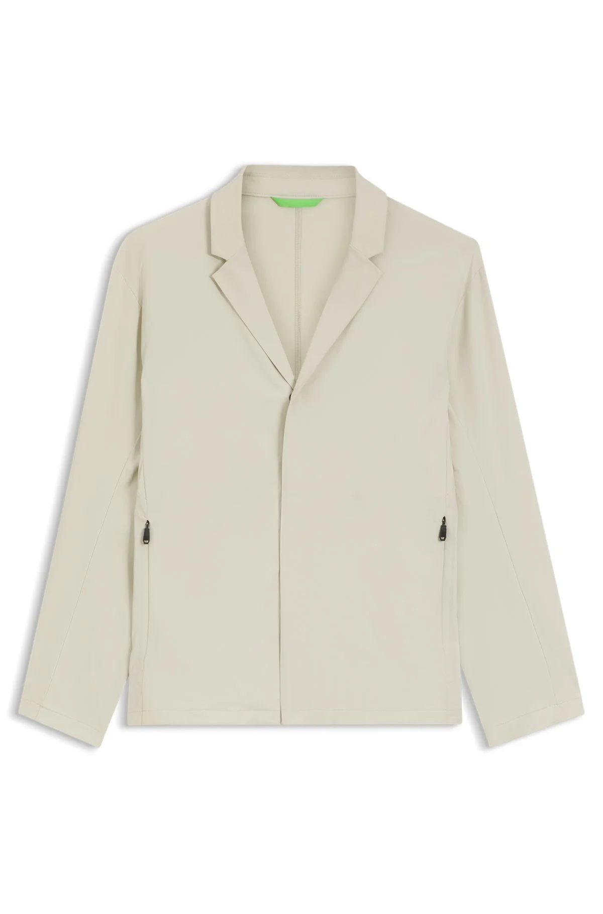 REGULAR-FIT JACKET IN WATER-REPELLENT STRETCH FABRIC - 1