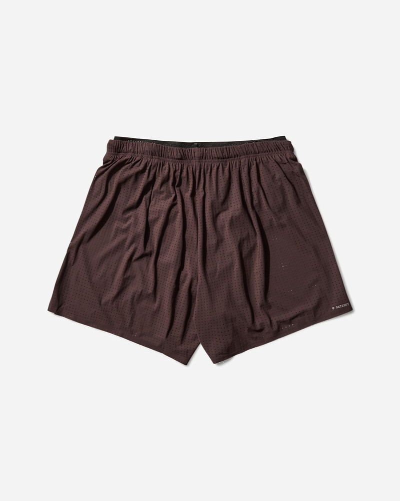 SATISFY Men's Space-O 5" Shorts Deep Mahogany outlook