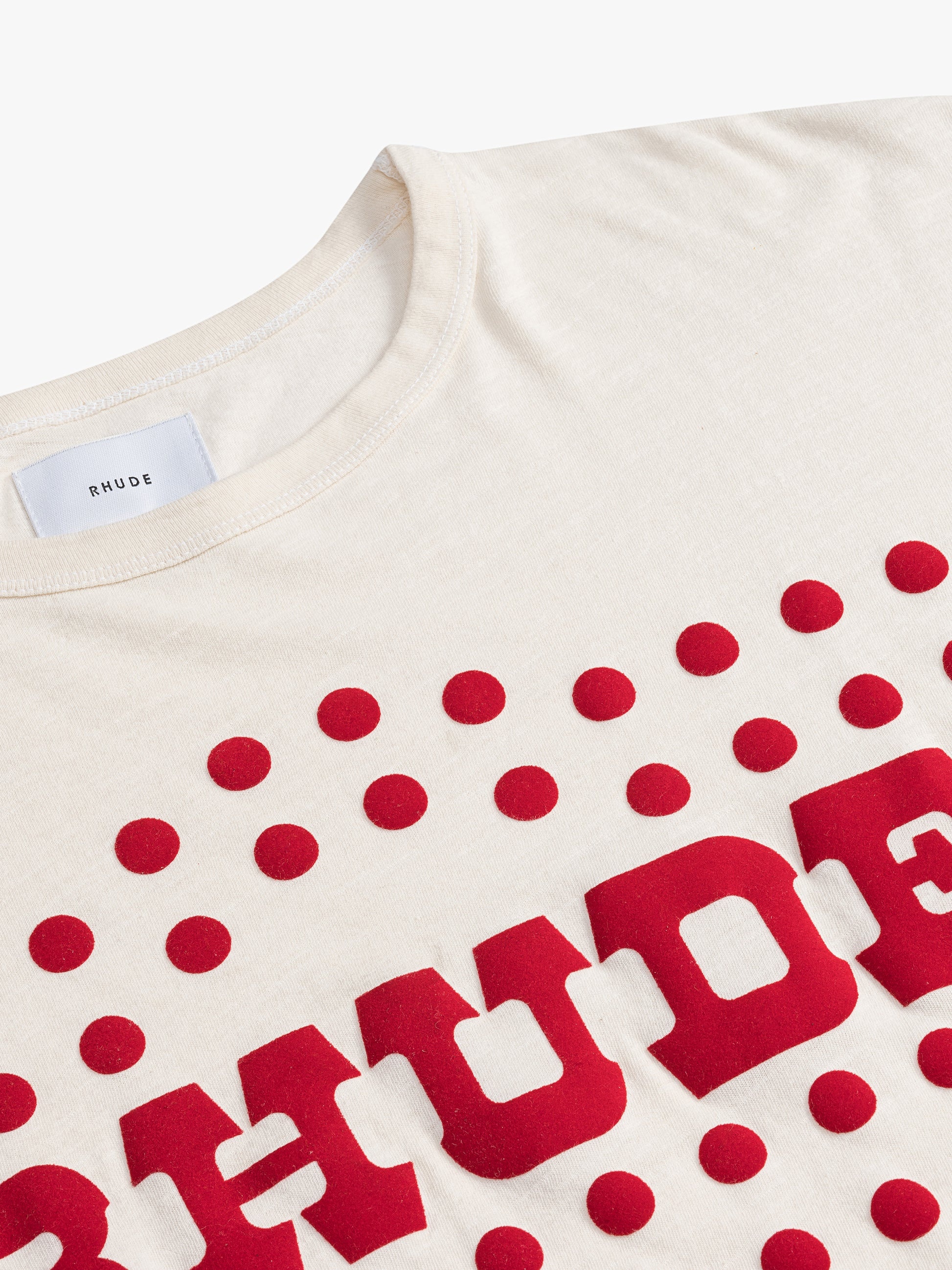 【関税 送料無料】Rhude Flocked Burnout Tシャツ RHUDE FLOCKED BURNOUT TEE VTG WHITE | eBay