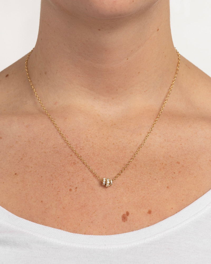 Spinelli Kilcollin Diamond & 18k Gold Vesta Necklace outlook