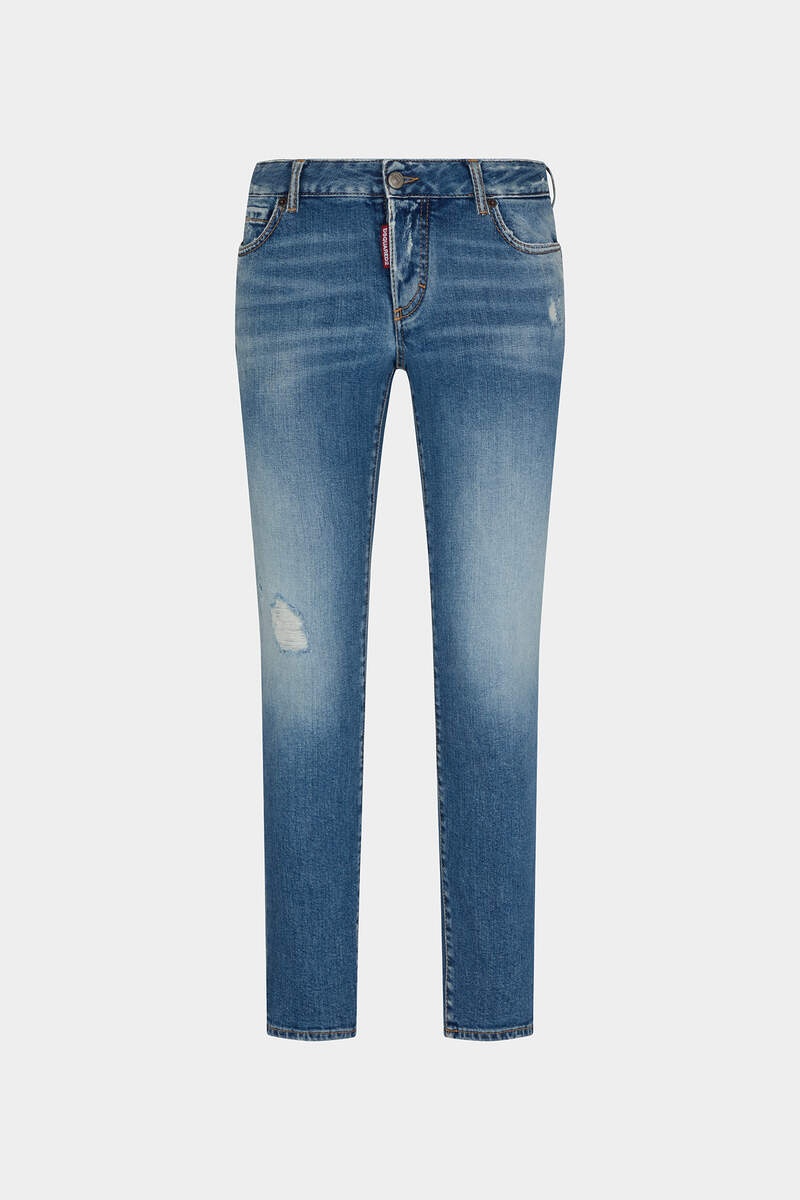 MEDIUM PREPPY WASH JENNIFER JEANS - 1