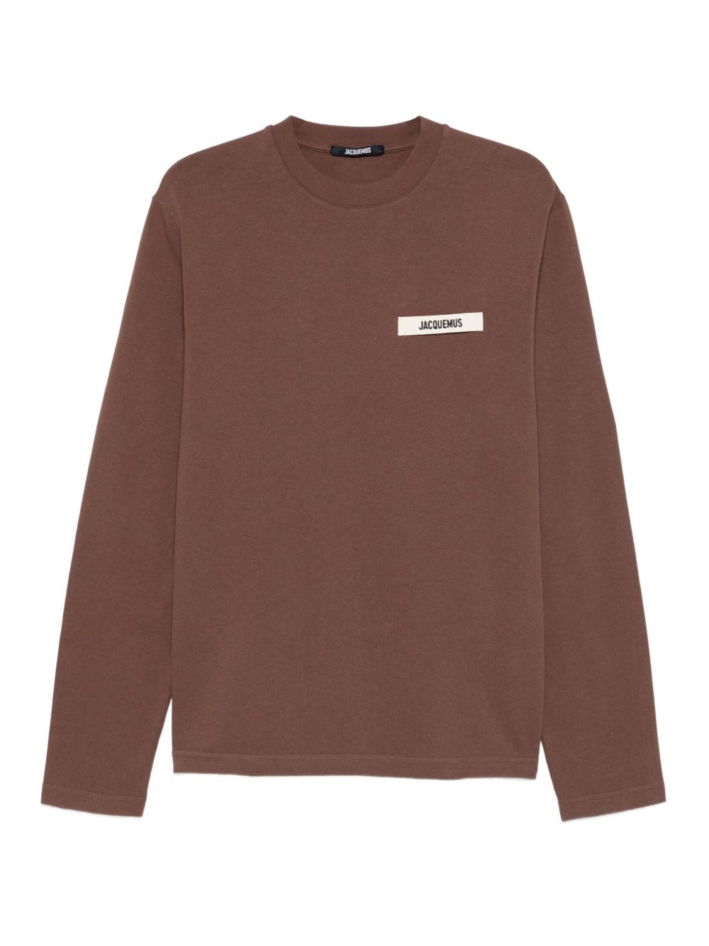 logo-detail long-sleeve sweatshirt - 1