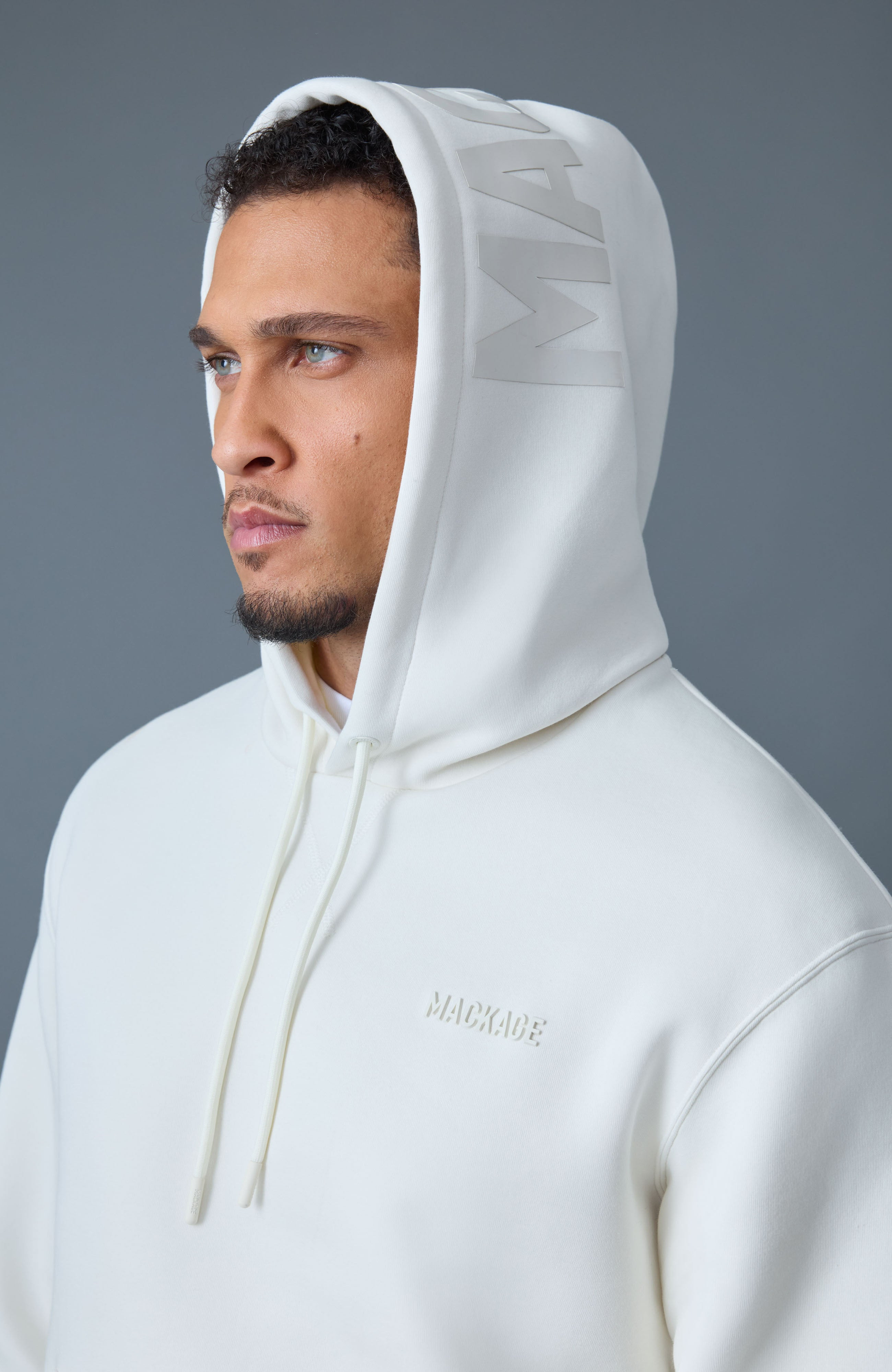 KOLTON Double-Face Jersey Logo Hoodie - 6