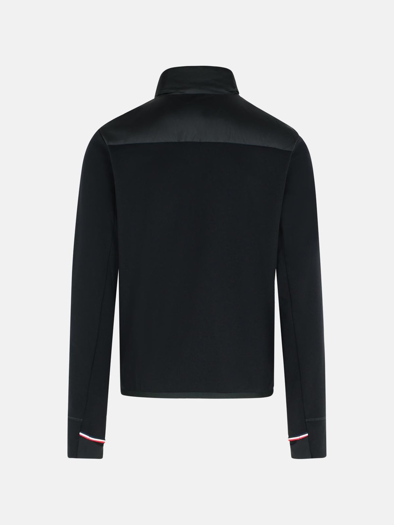 Moncler Grenoble BLACK POLYESTER BLEND PADDED SWEATSHIRT outlook