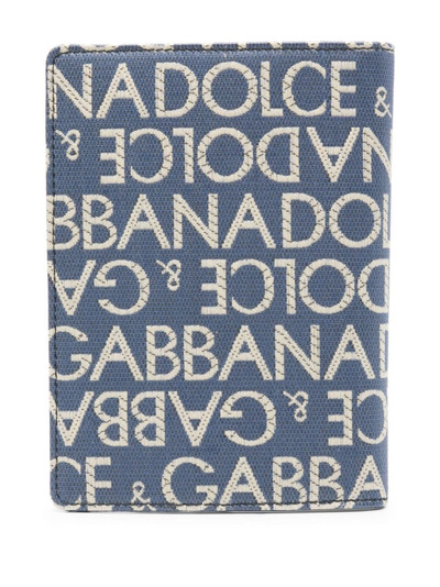 Dolce & Gabbana jacquard-logo motif cardholder outlook