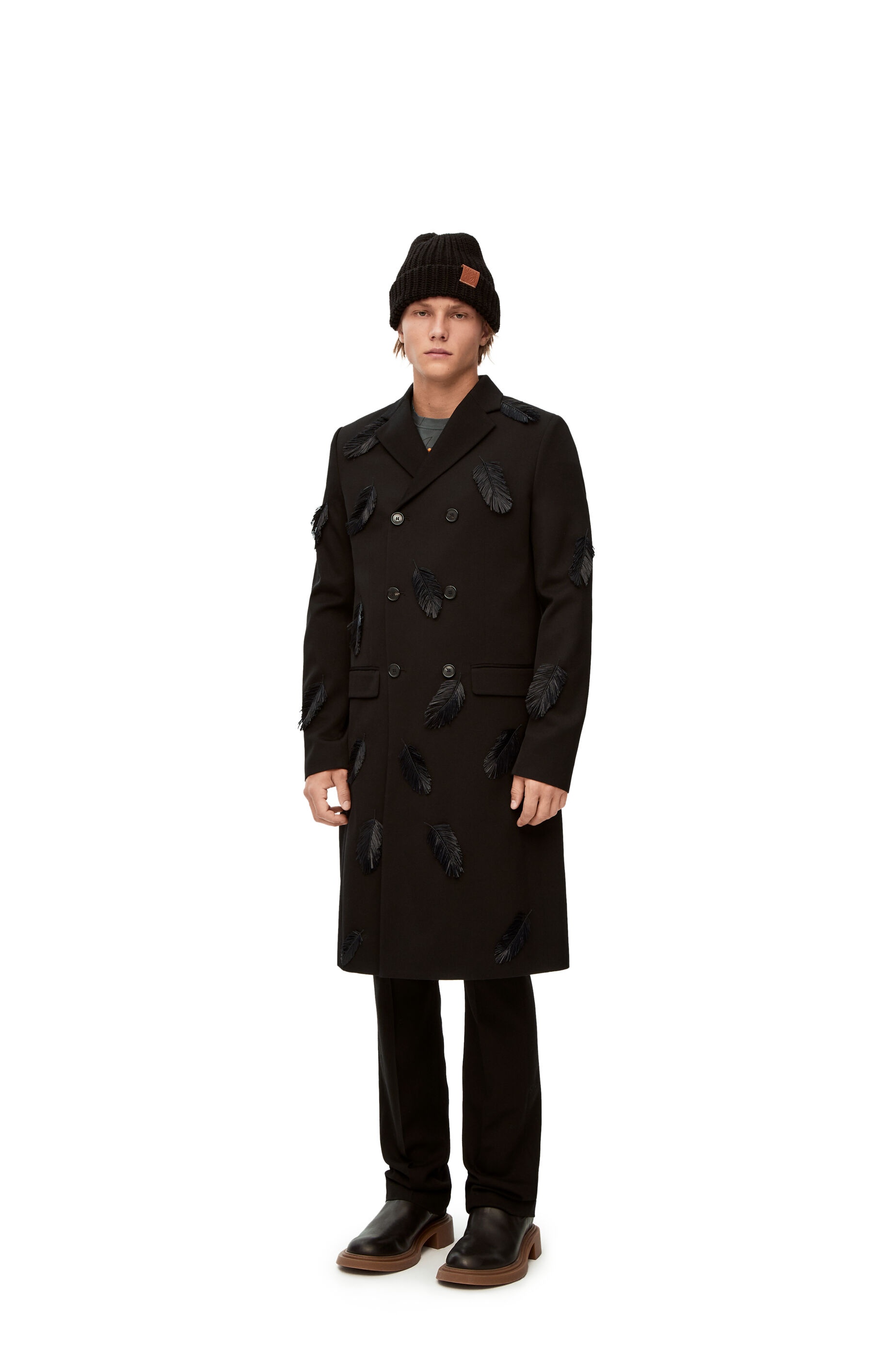 Howl long coat in wool - 3