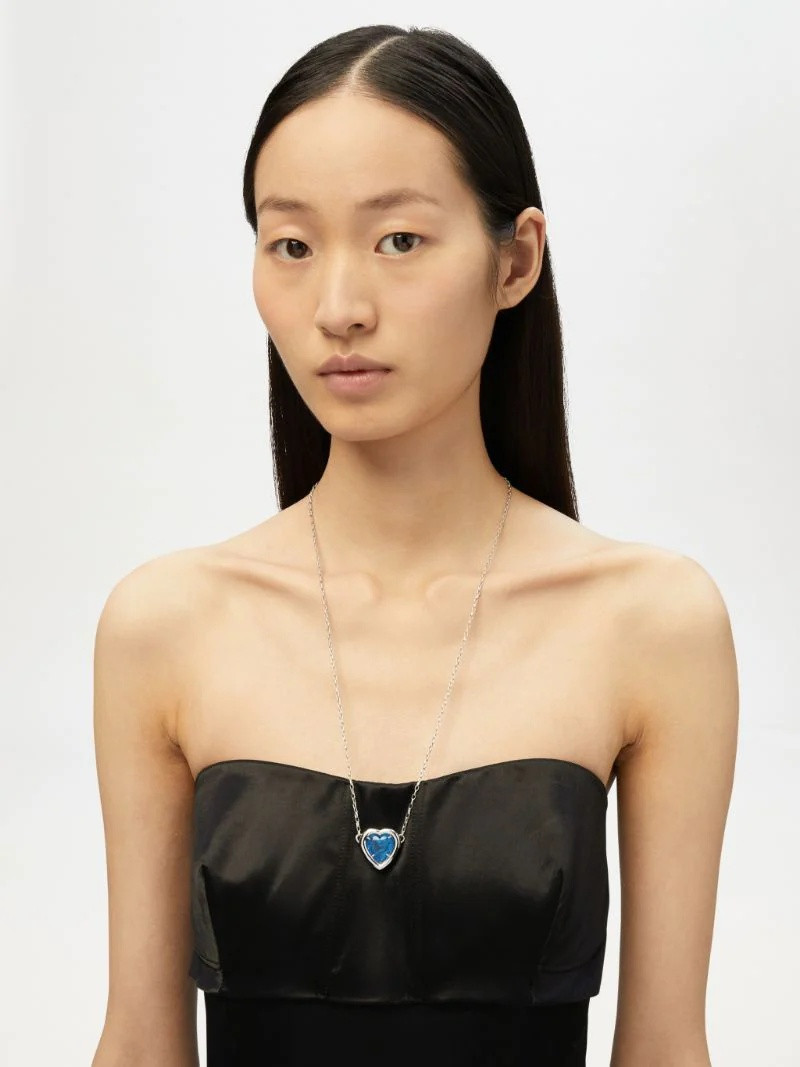 Ambush HEART STONE CHARM NECKLACE outlook