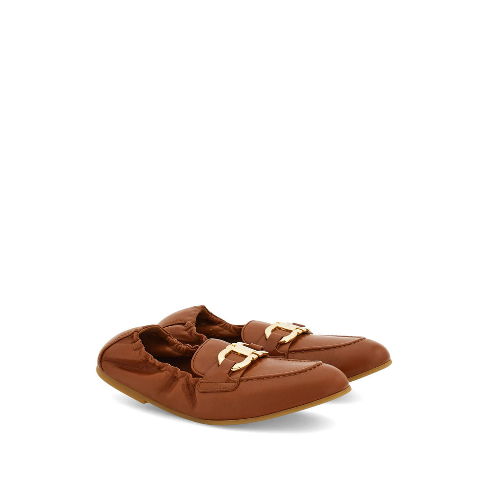 Ferragamo Brown Loafers Women - 2