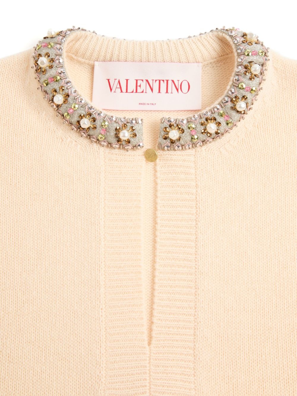 crystal-embellished jumper - 6