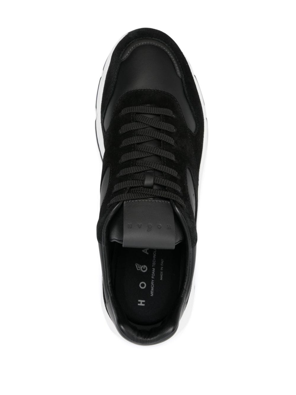 panelled sneakers - 4