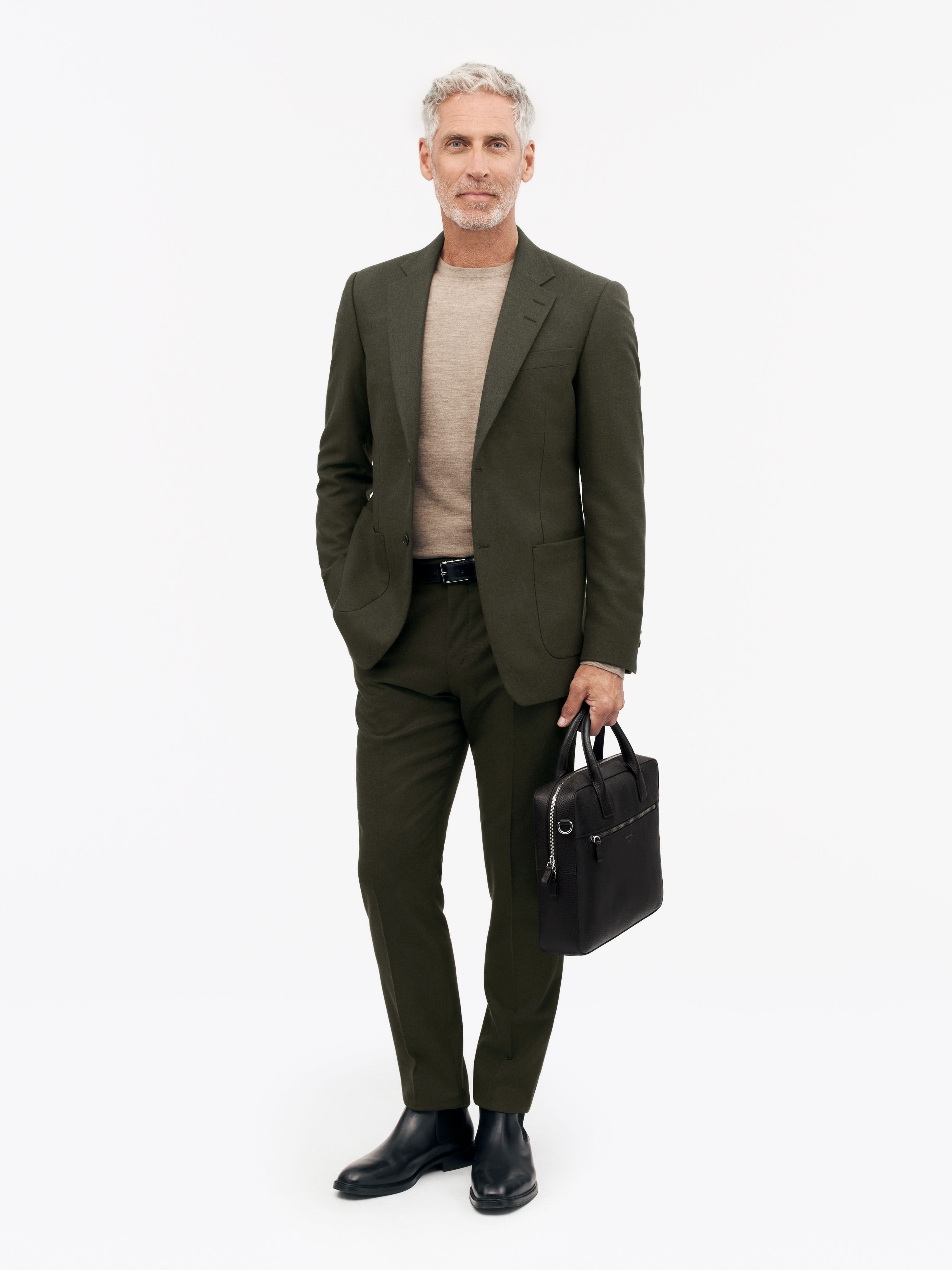 Beckholmen Leather Briefcase - 4