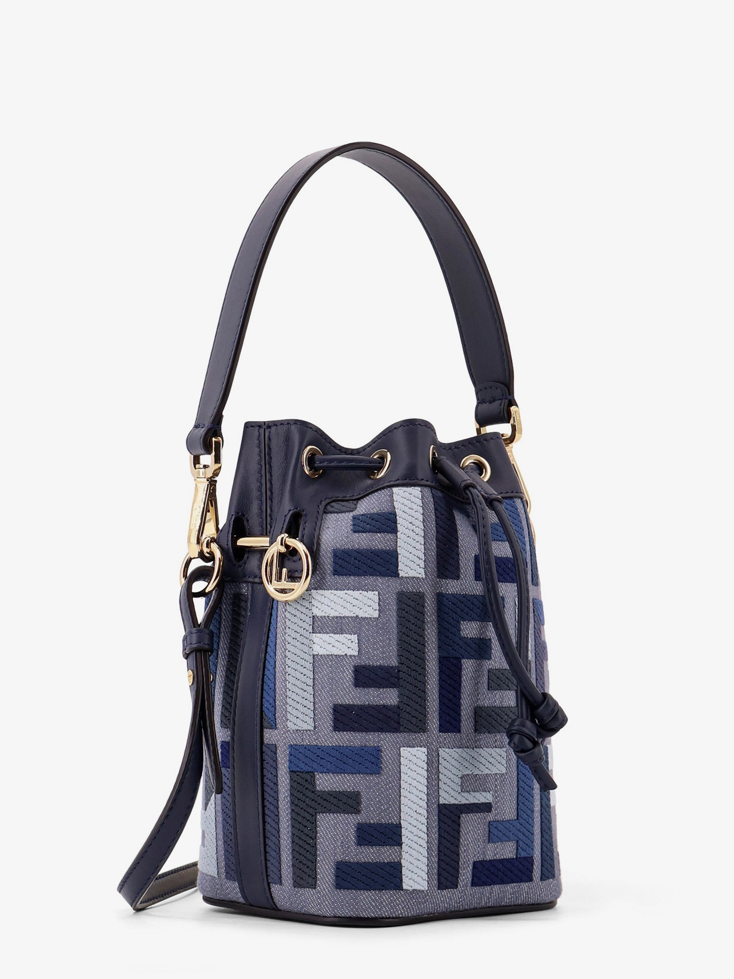 Mon Tresor Jacquard Ff Fabric Crossbody Bag - 3