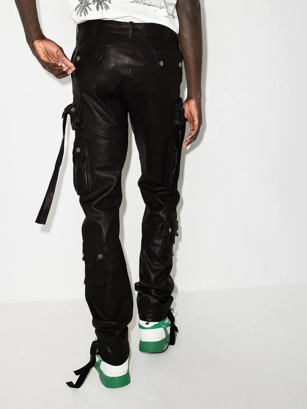 Tactical leather trousers - 3