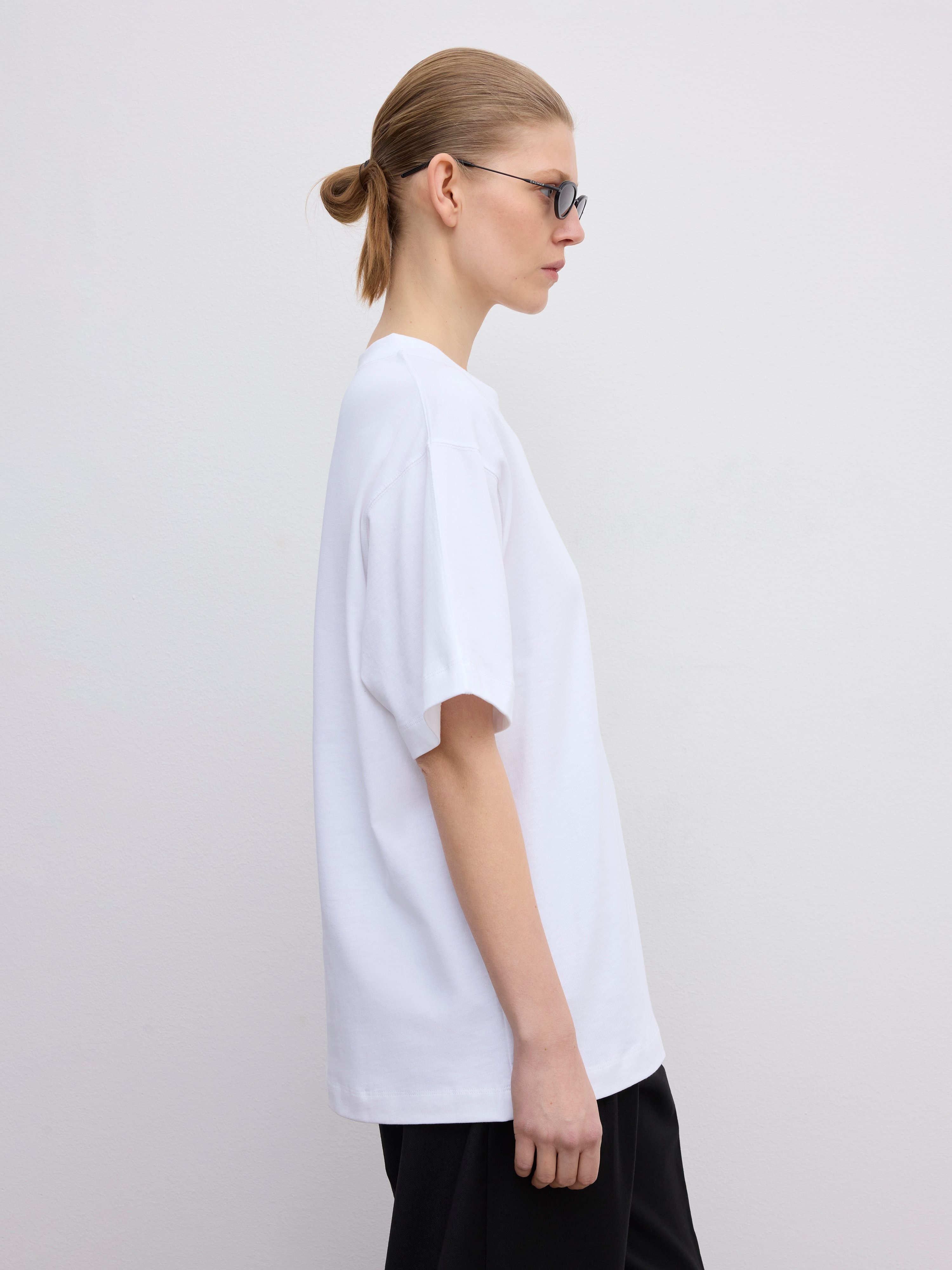 Oversized cotton tee - 5