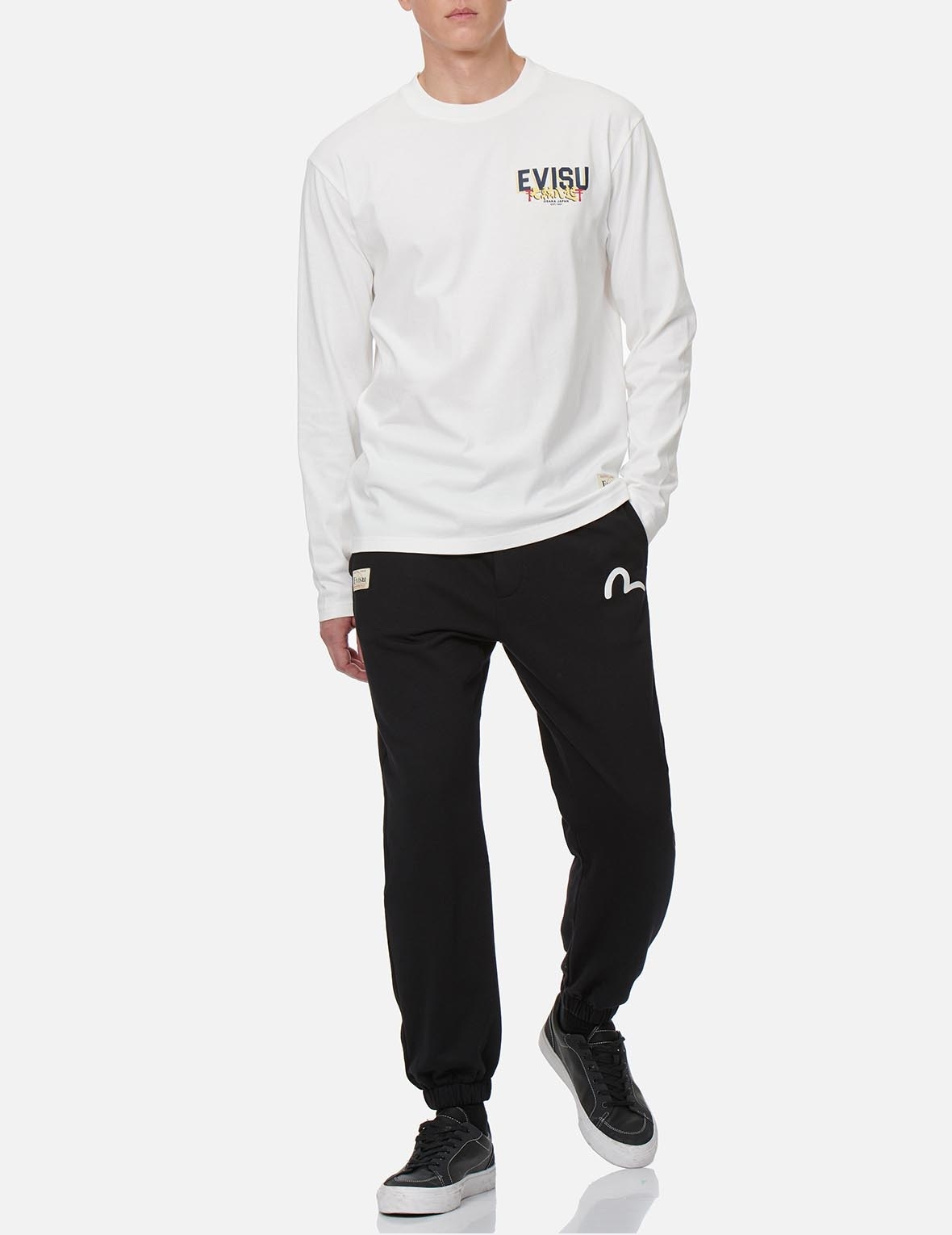 SLOGAN DAICOCK PRINT SWEATPANTS - 6