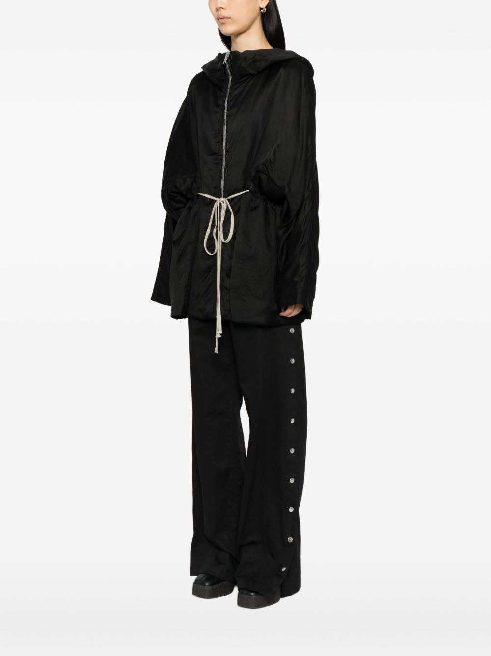 drawstring-hem jacket - 3