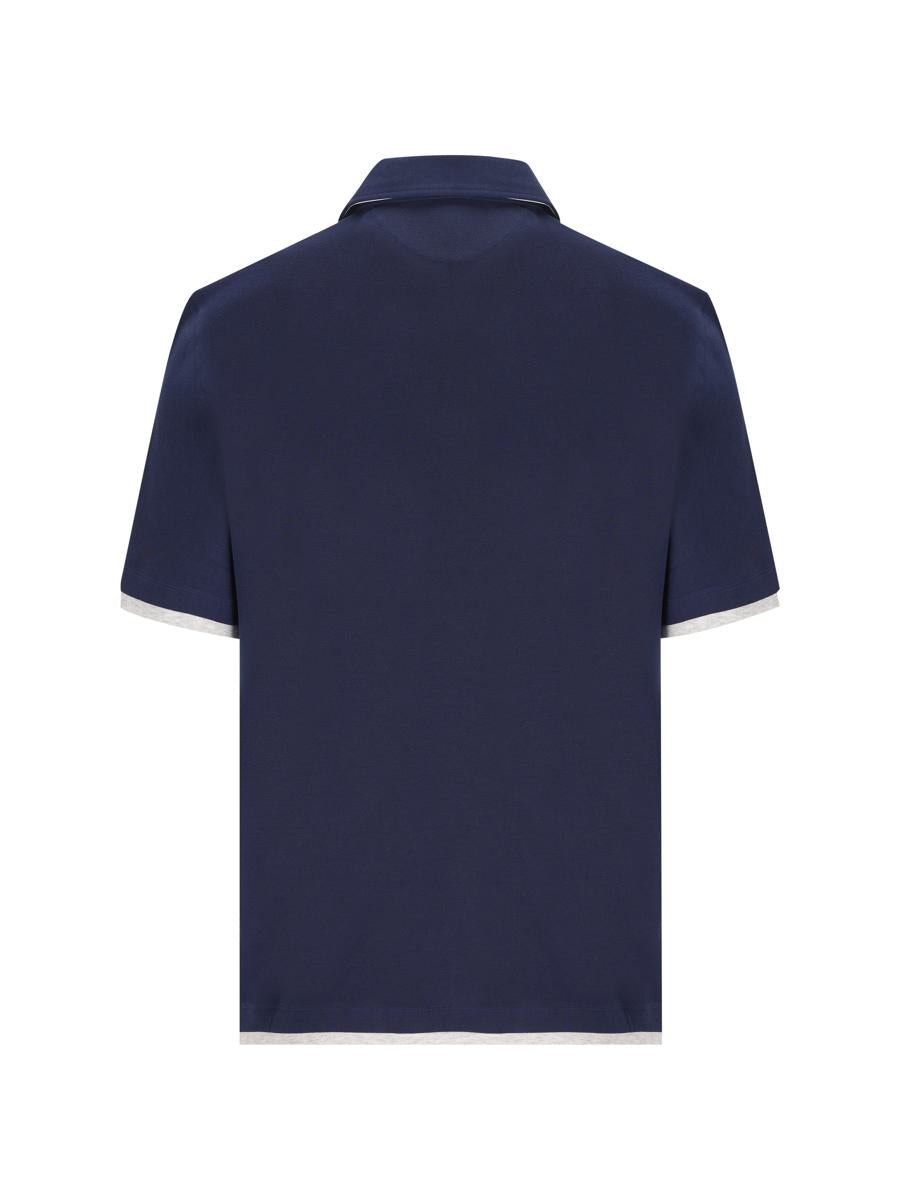 BRUNELLO CUCINELLI T-SHIRT AND POLO - 2