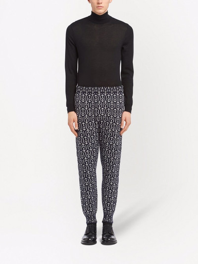 Prada jacquard knitted leggings outlook