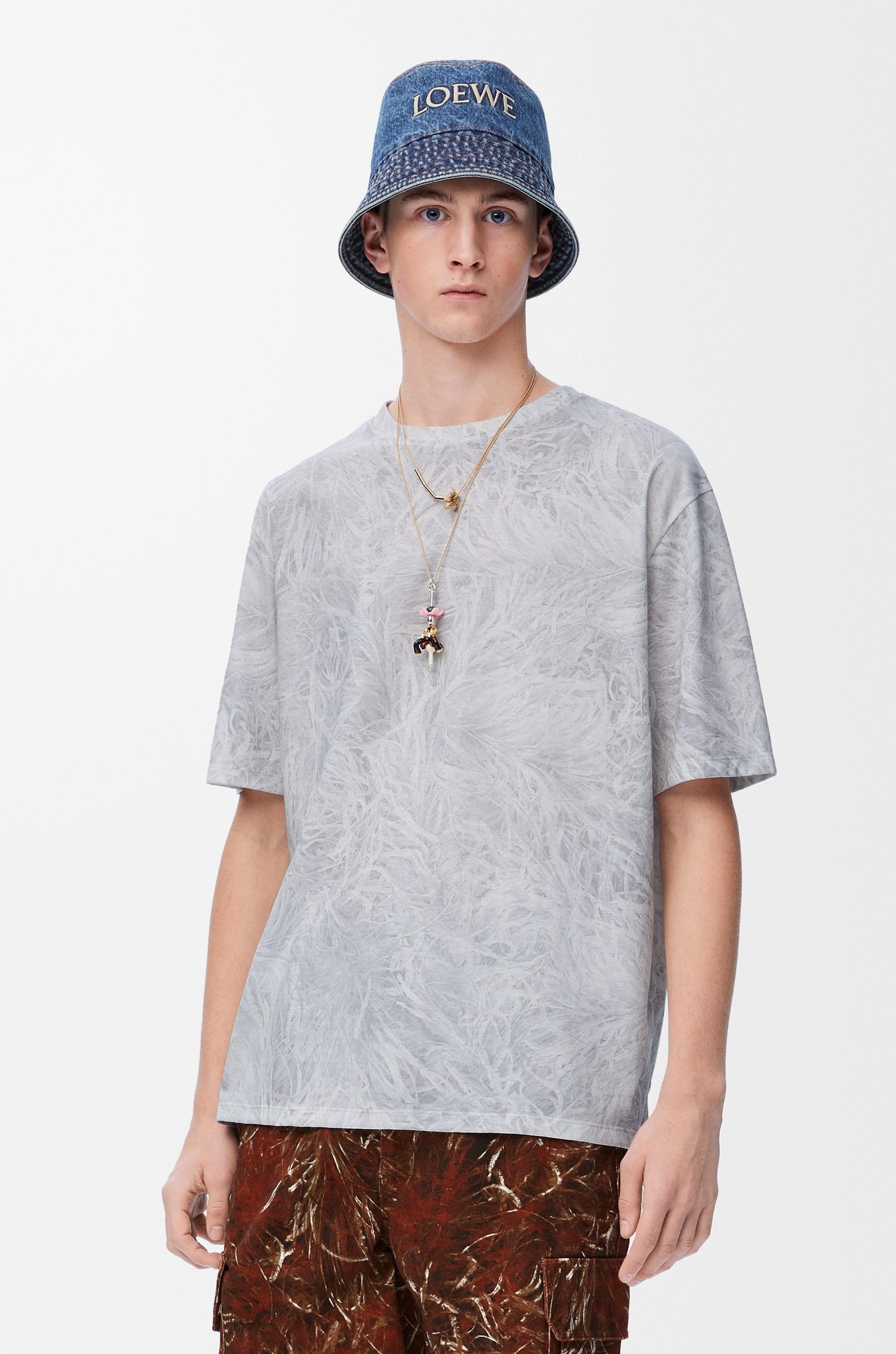 Loose fit T-shirt in cotton - 3