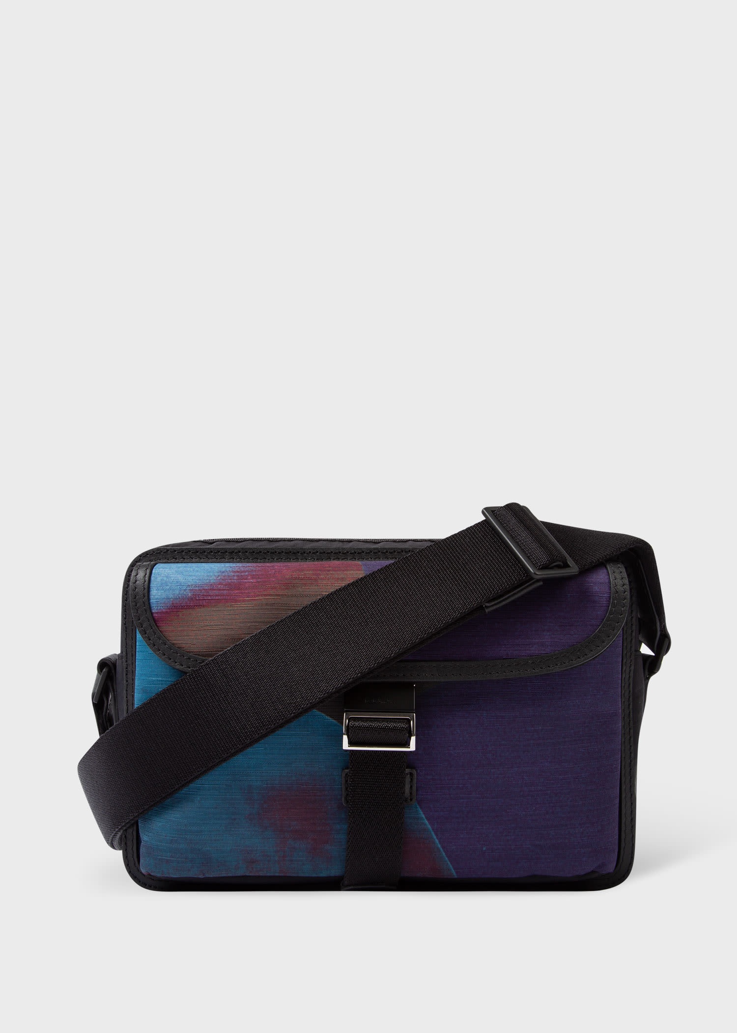 'Abstract' Print Cross-Body Bag - 1