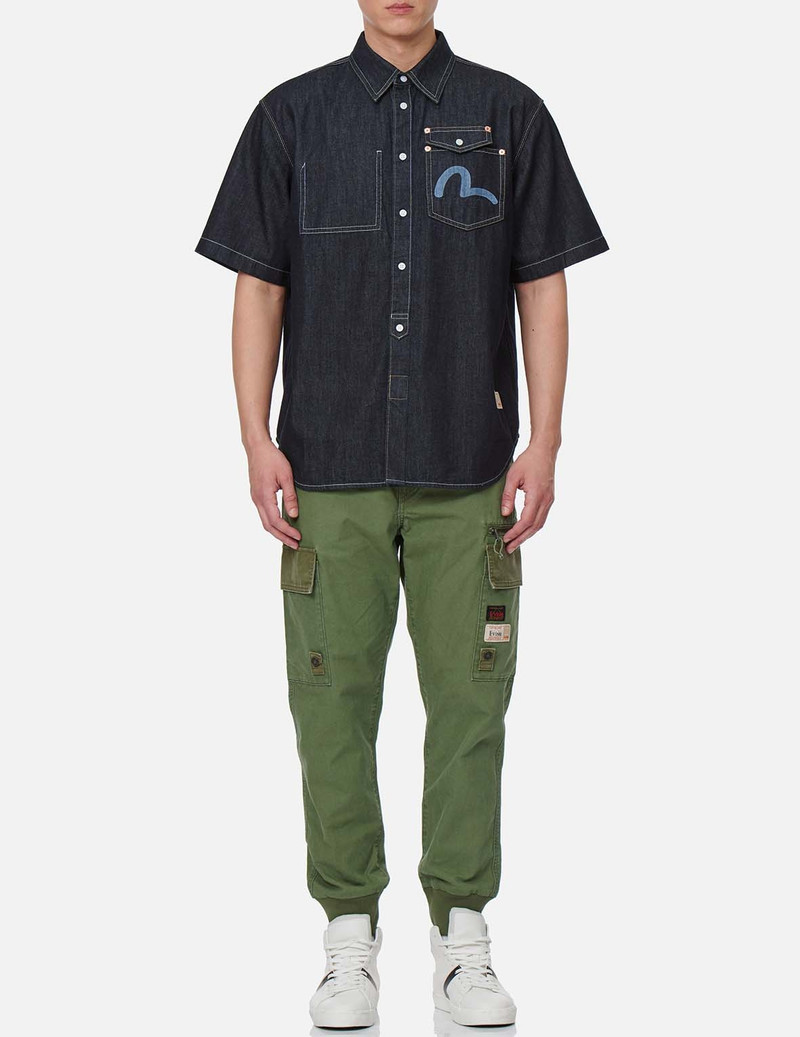 FABRIC BLOCKING CARGO JOGGER PANTS 6