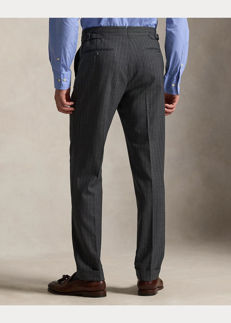 Polo Tailored Fit Rope-Stripe Wool Suit 8