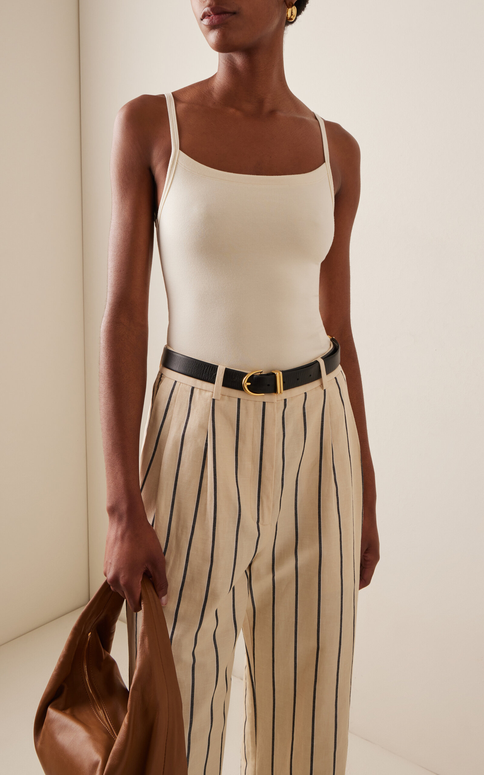 90's Jersey Tank Top ivory - 3
