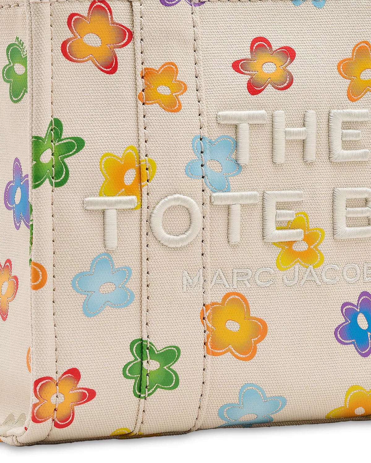 Small Floral Printed Tote - 6