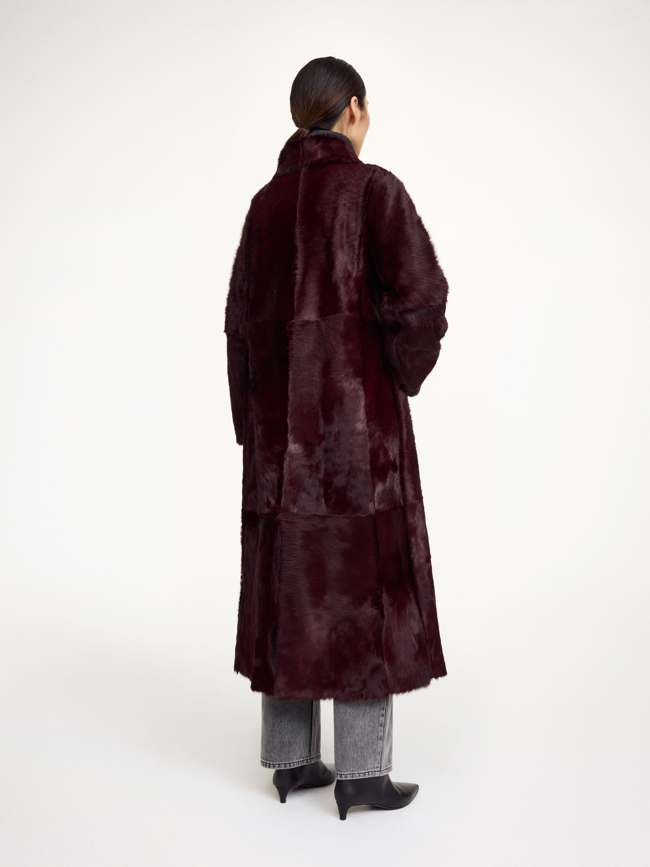 Rafaia Shearling Calf Coat - 3