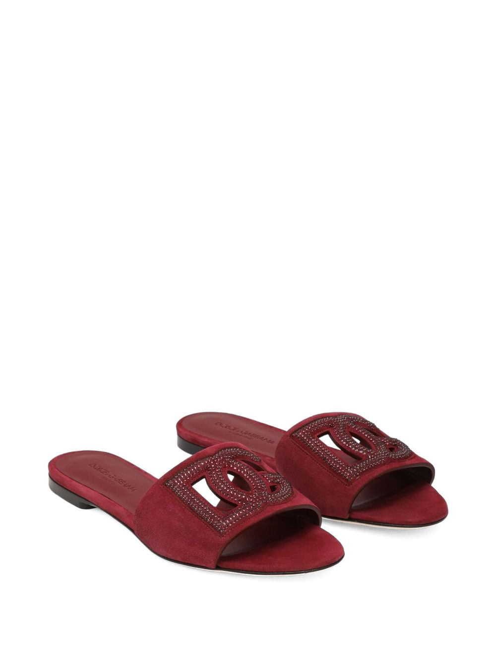 crystal-embellished sandals - 2