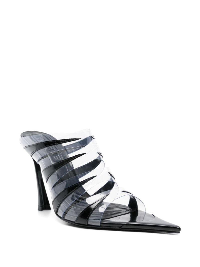MUGLER 95mm Plexi mules outlook