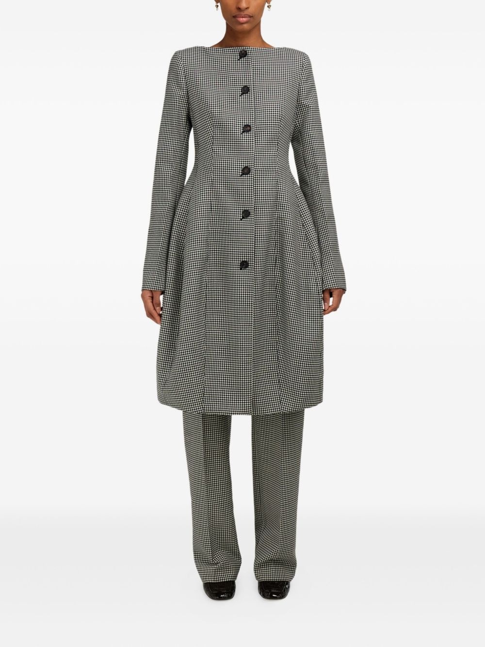 single-breasted coat - 2