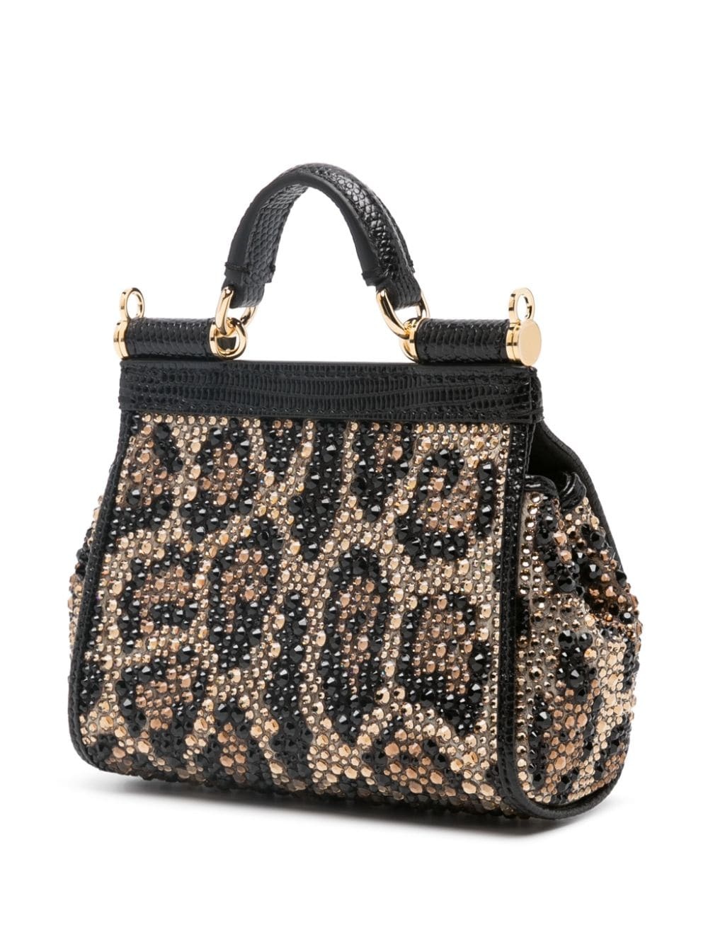 mini Sicily crystal tote bag - 3