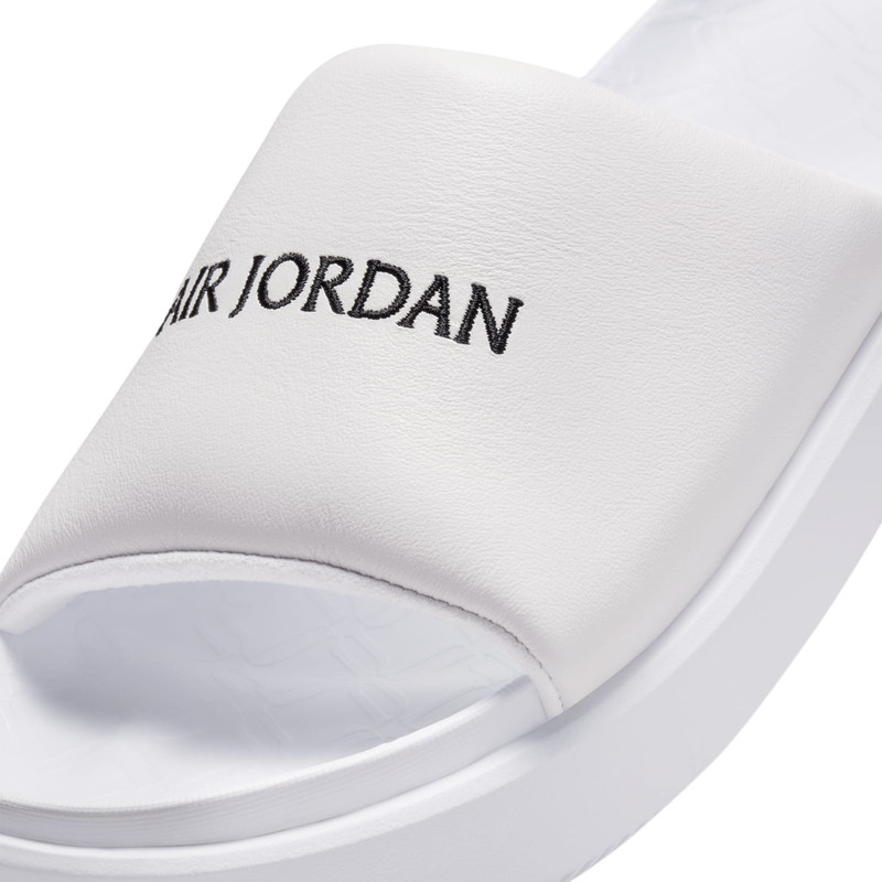 Jordan (WMNS) Air Jordan Sophia Slide SS 'White Neutral Grey'  FZ7012-100 outlook