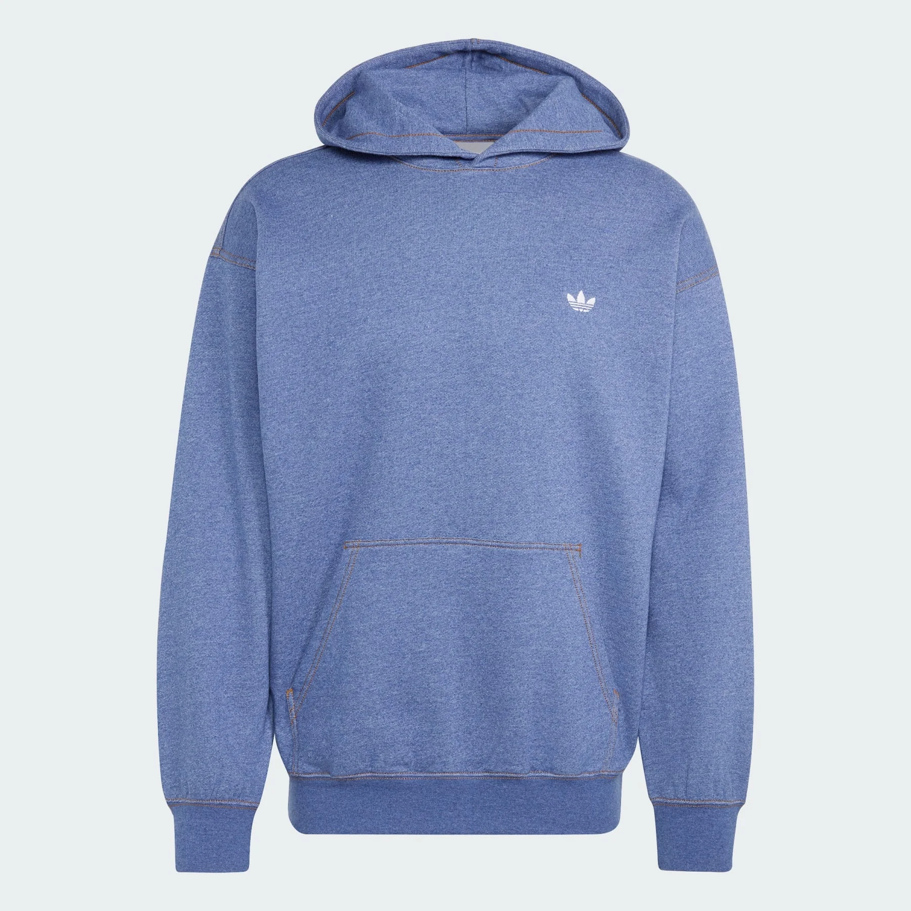 TREFOIL ESSENTIALS MELANGE LOOSE HOODIE - 1