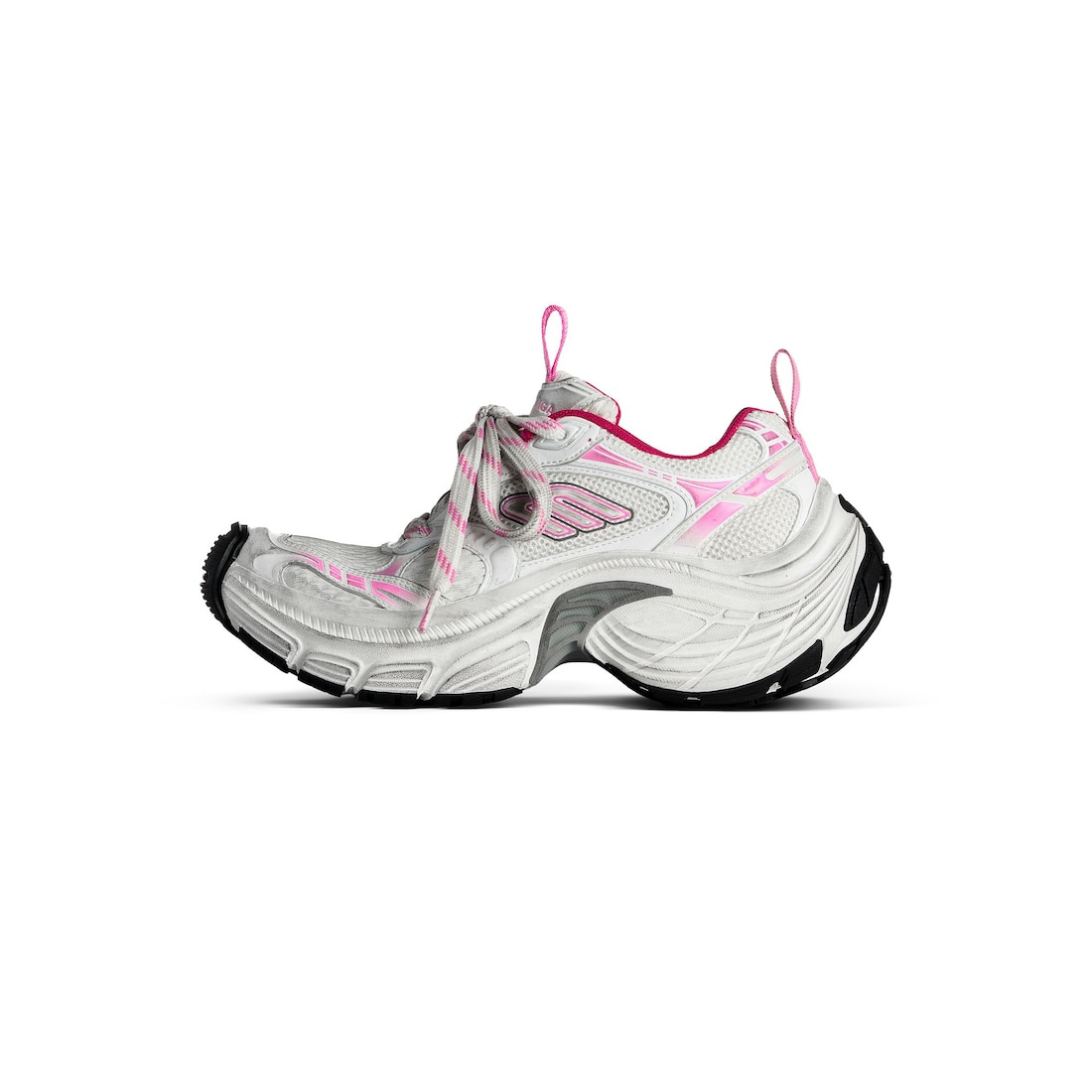 Women's 6xl Sneaker in White/light Pink/grey/black - 4