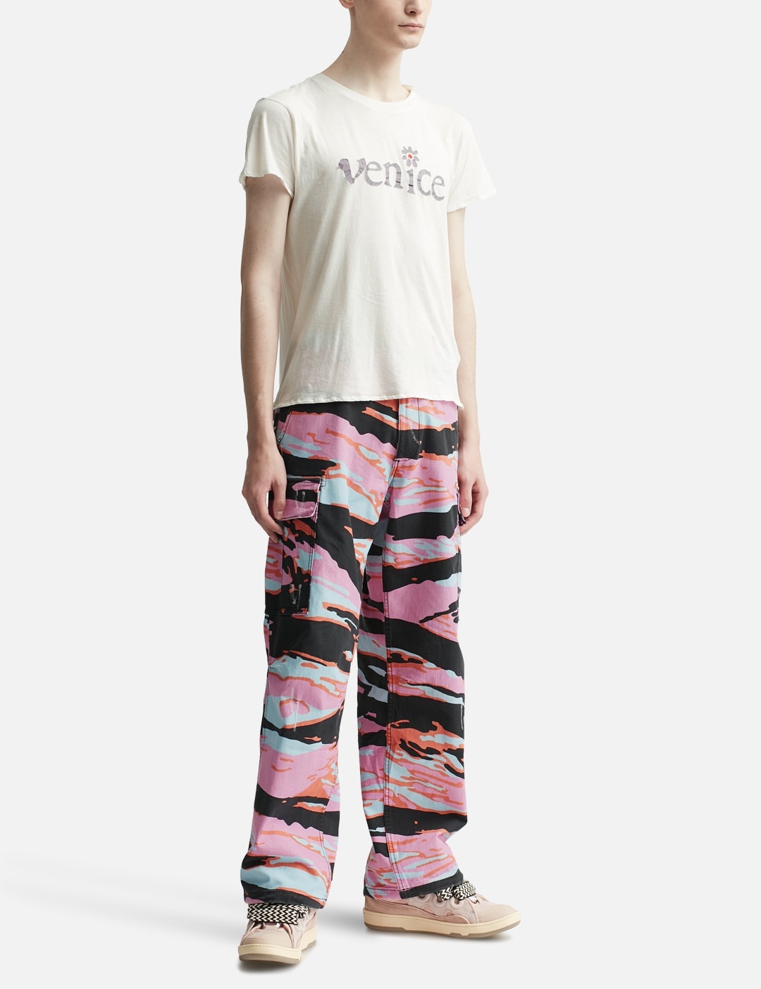 UNISEX PRINTED CARGO PANTS - 5