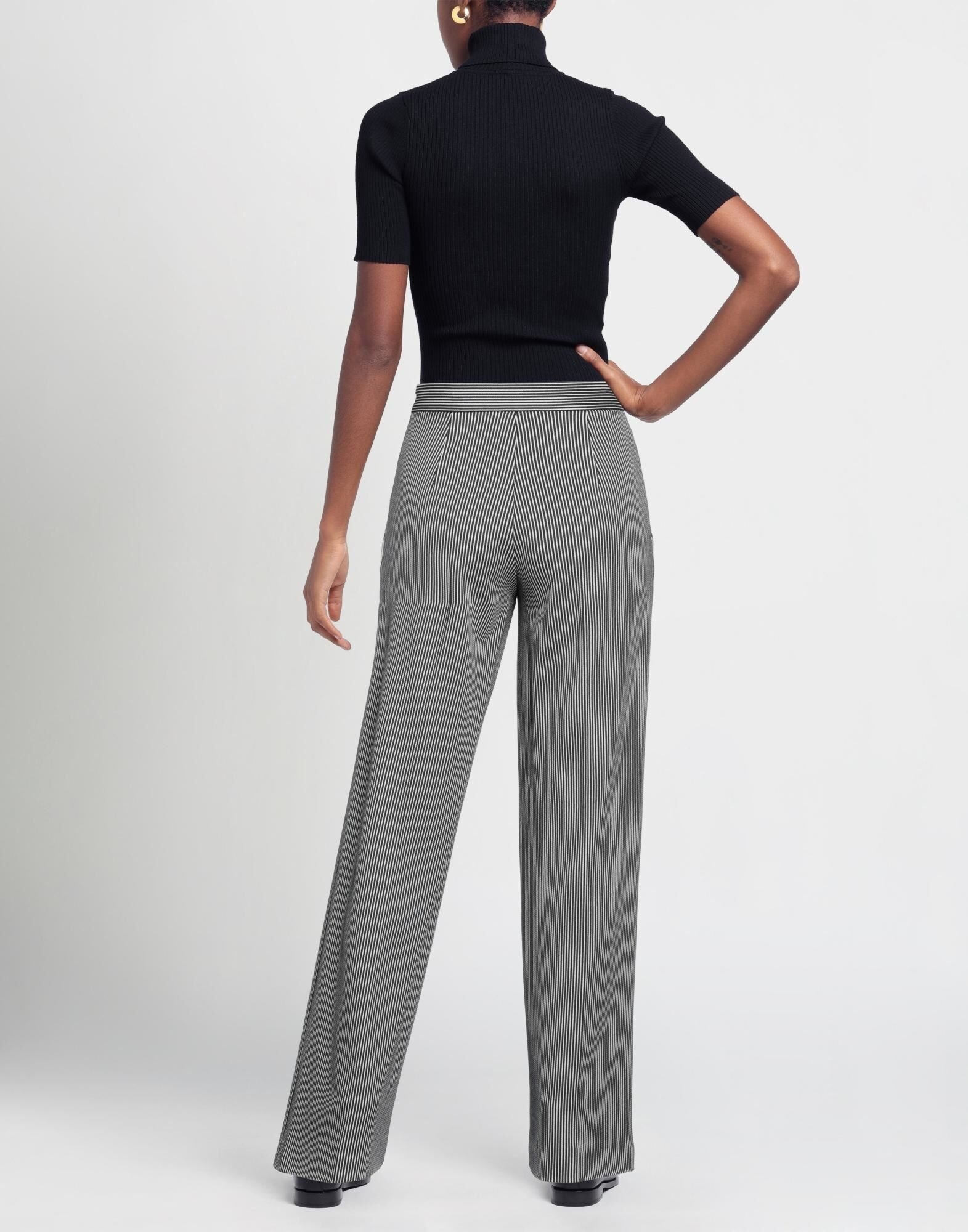 Black Women's Casual Pants - 3