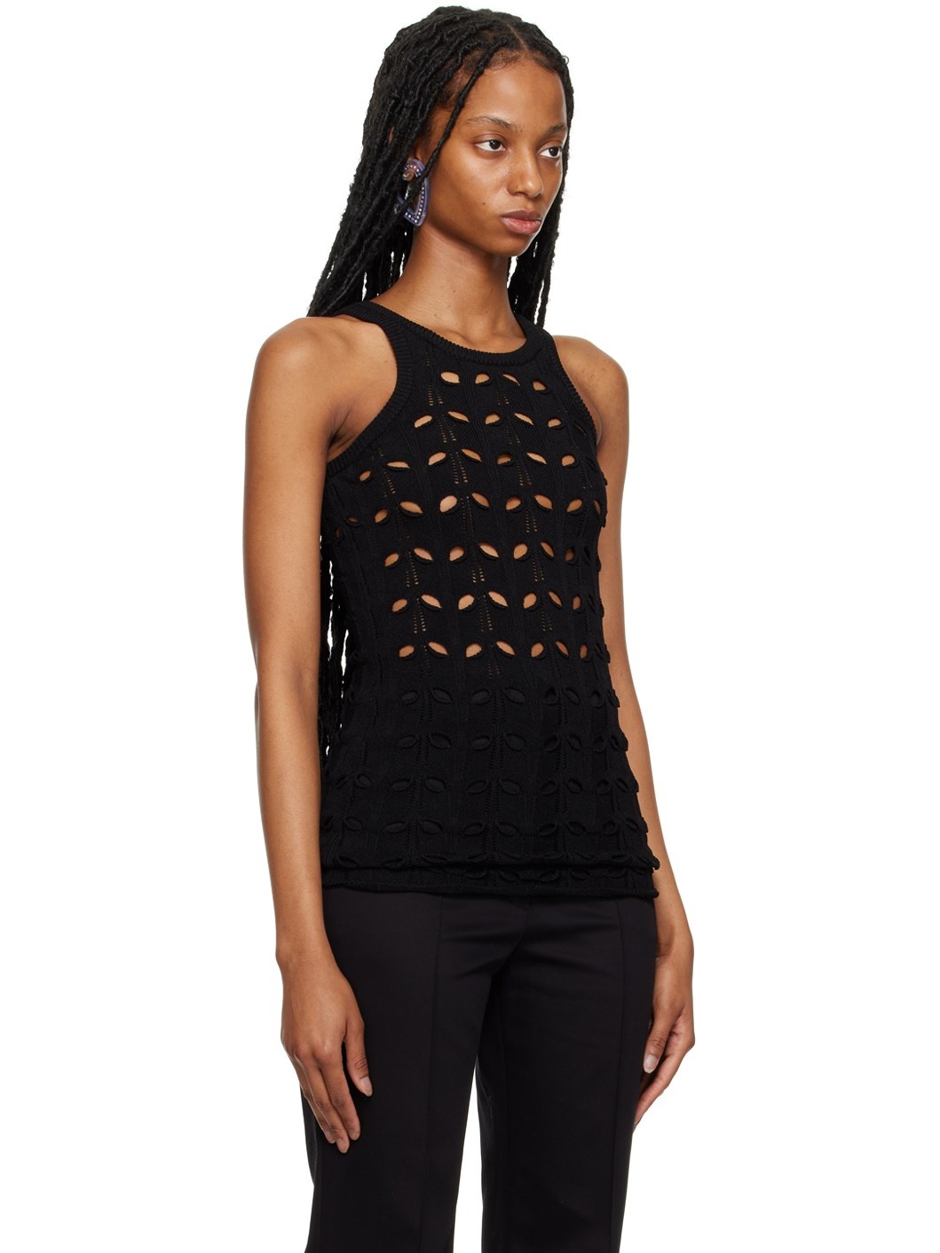 Black Astice Tank Top - 2