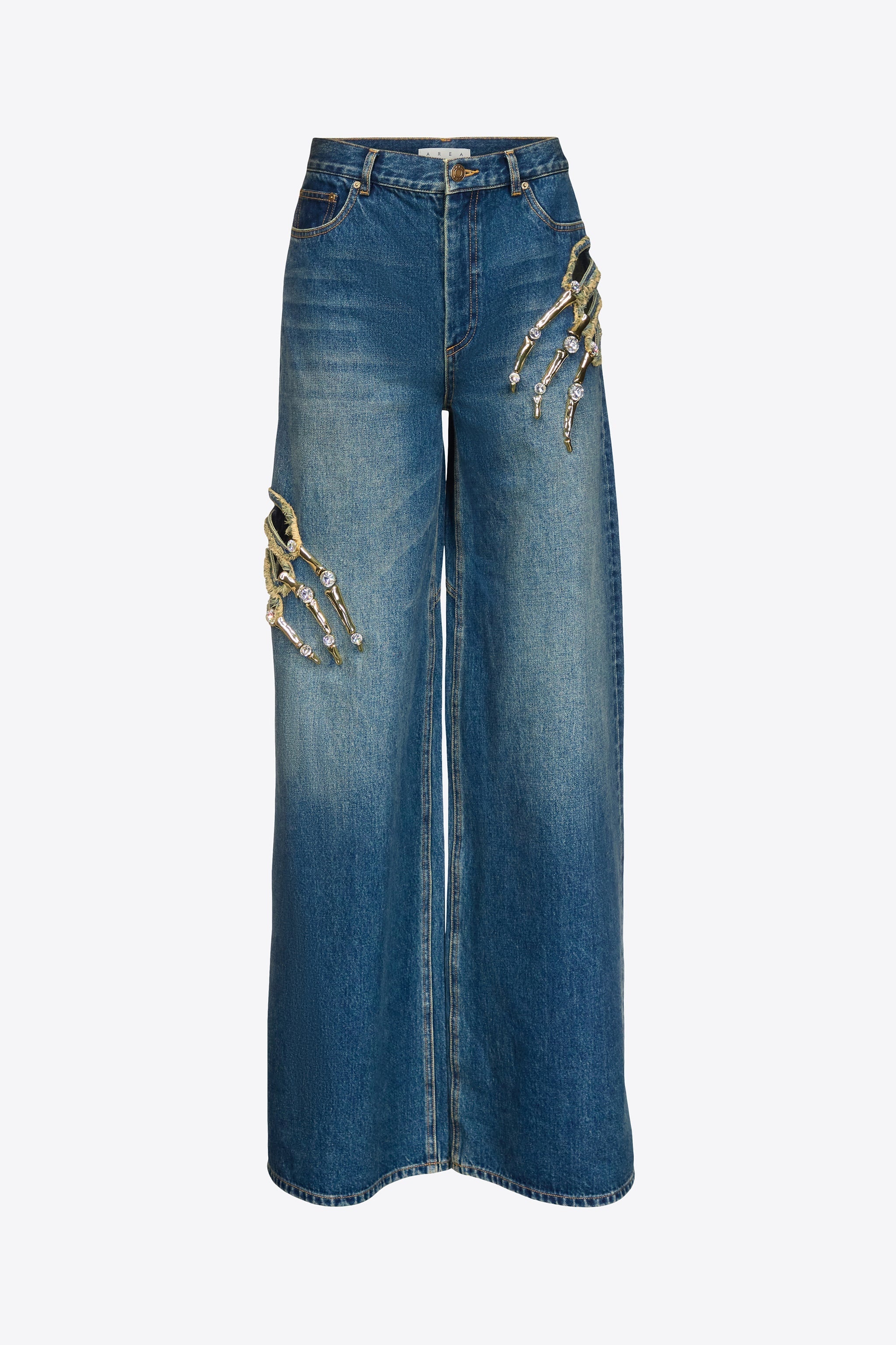 CLAW CUTOUT RELAXED JEAN - 1