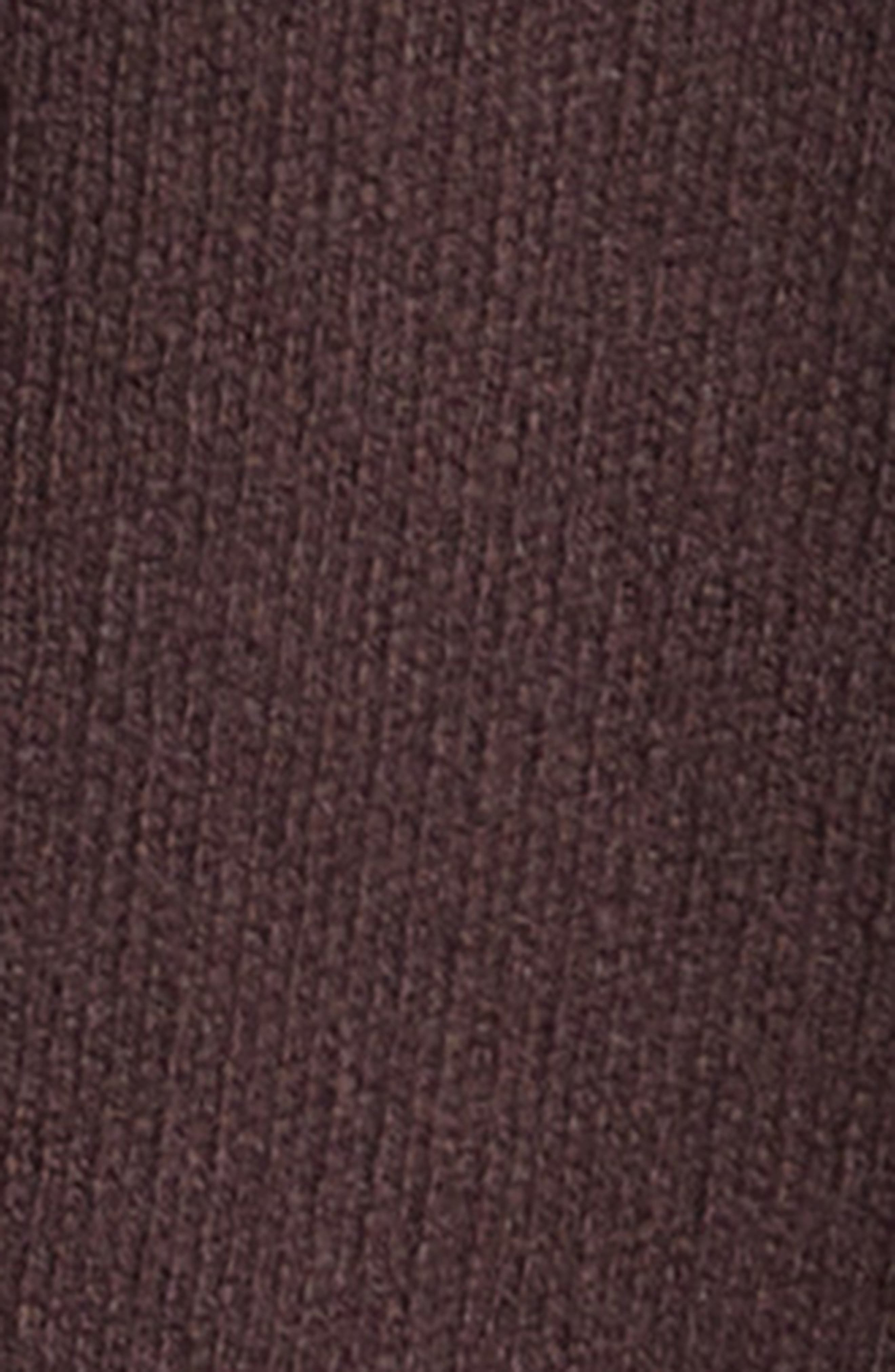 Bottega Veneta Chunky Compact Wool Blend V-Neck Sweater in 2046 Ebony at Nordstrom - 7