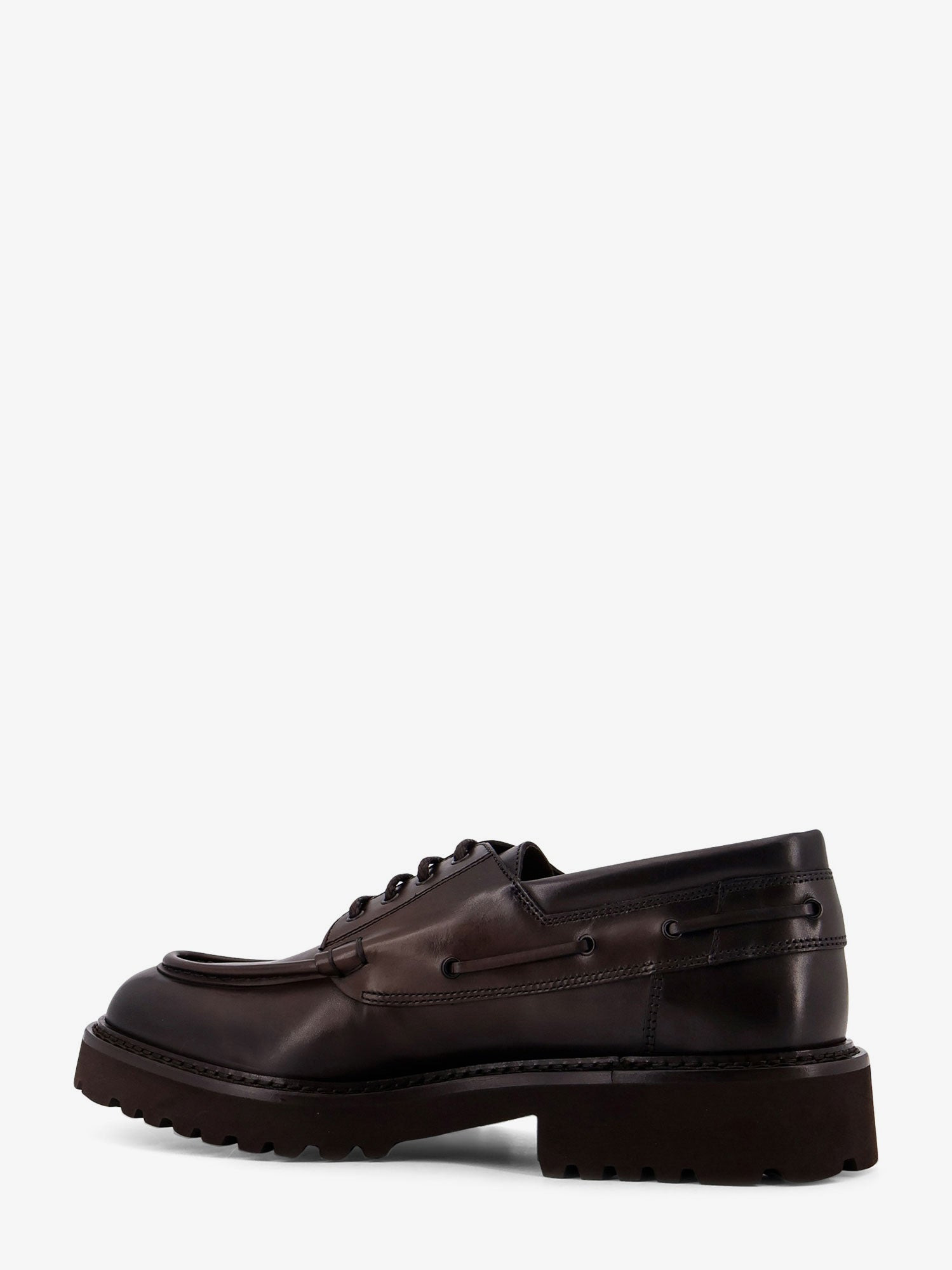DOUCAL'S - Doucal'S Leather Lace-Up Shoe - 3