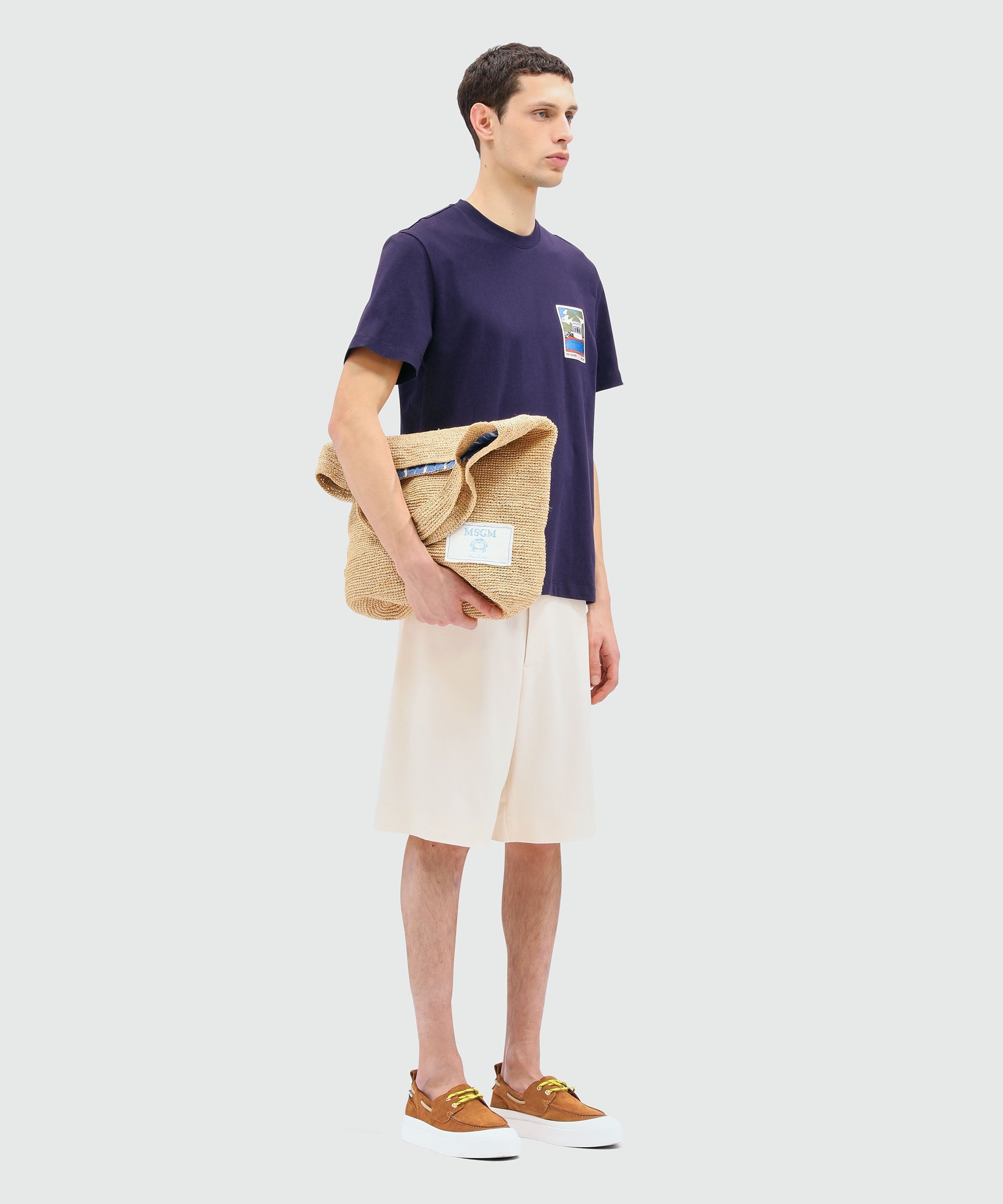 Blue jersey T-Shirt and "La Vedetta" patch - 4