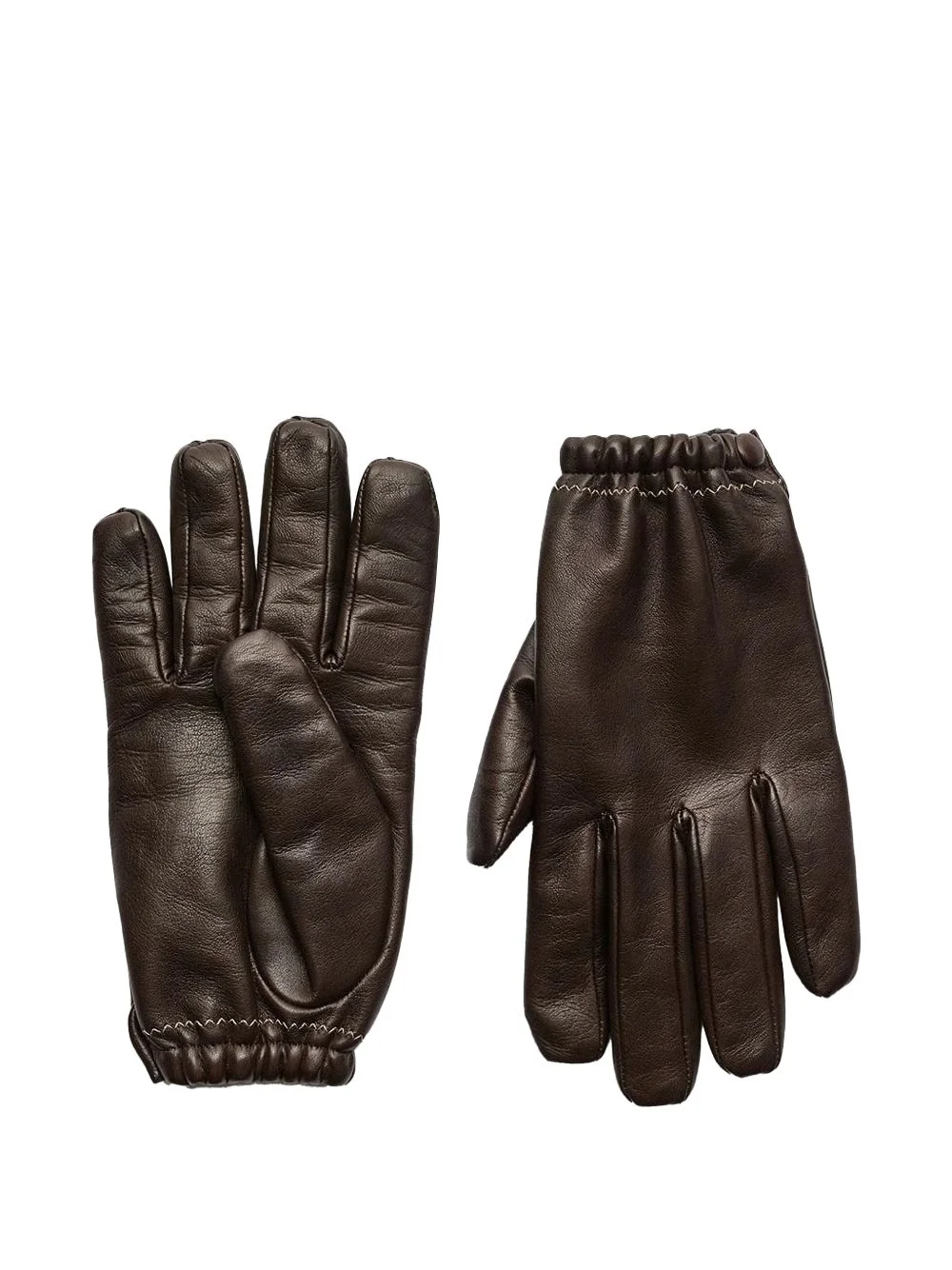 Rider leather gloves - 1