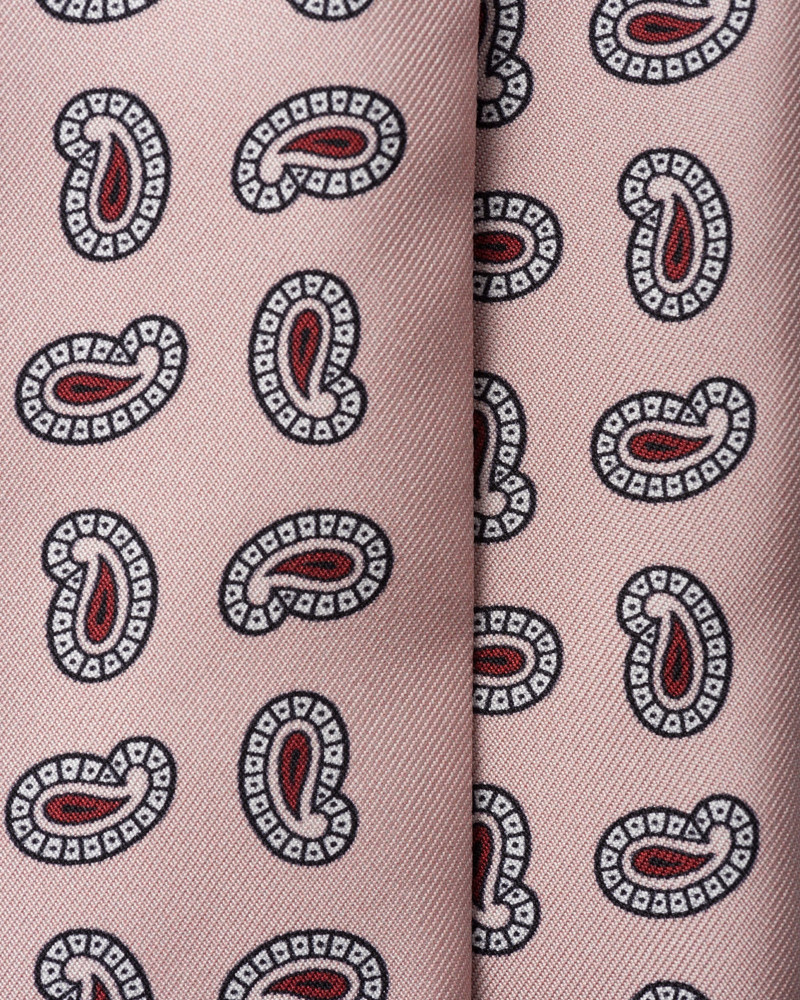 Prada Printed silk twill skinny tie outlook